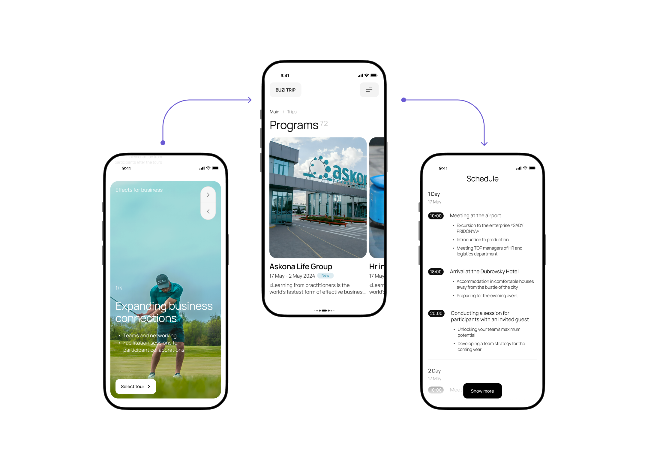BuziTrip, Business travel: UIUX, logo, UI — Изображение №13 — Интерфейсы на Dprofile