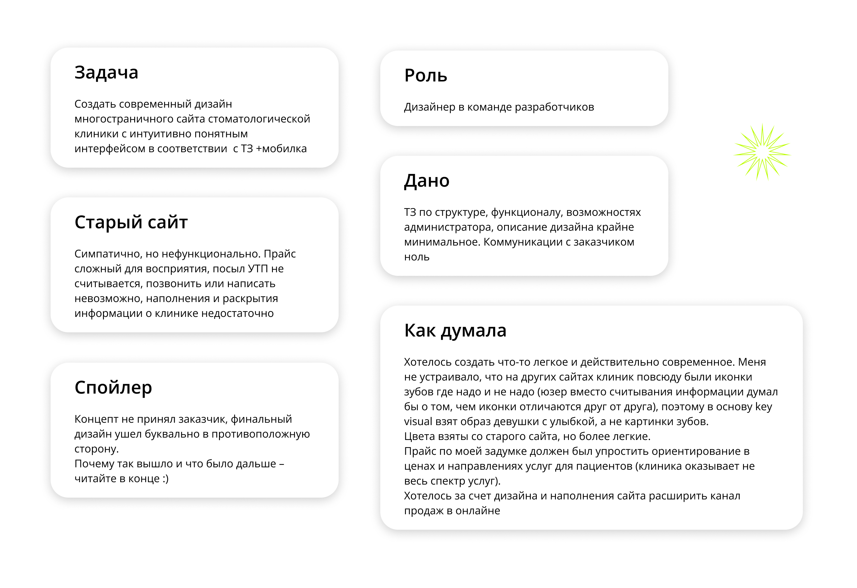 Дизайн сайта стоматологии — Изображение №2 — Интерфейсы на Dprofile