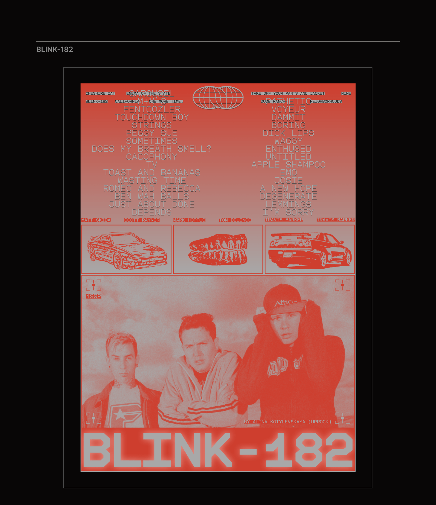 Постеры-афиши для рок-групп / Rock Posters — Изображение №2 — Графика на Dprofile