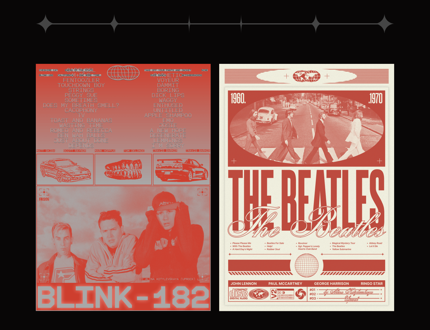 Постеры-афиши для рок-групп / Rock Posters — Изображение №3 — Графика на Dprofile
