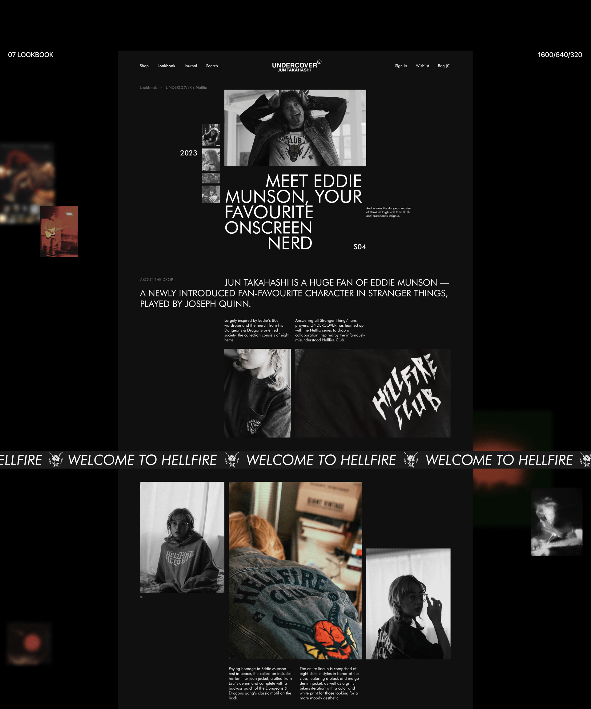 UNDERCOVER ✦ Интернет-магазин — Изображение №10 — Интерфейсы на Dprofile