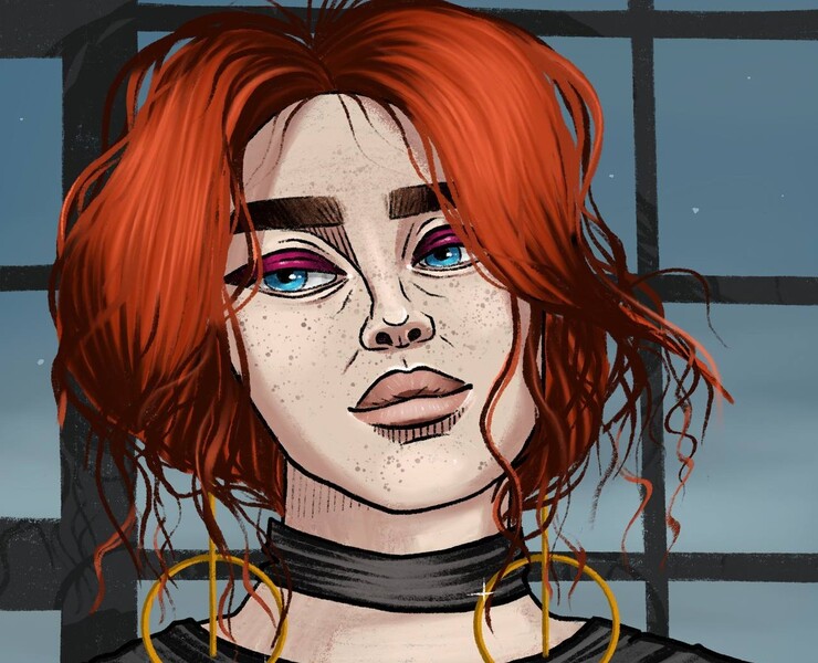 Портрет. — Иллюстрация на Dprofile