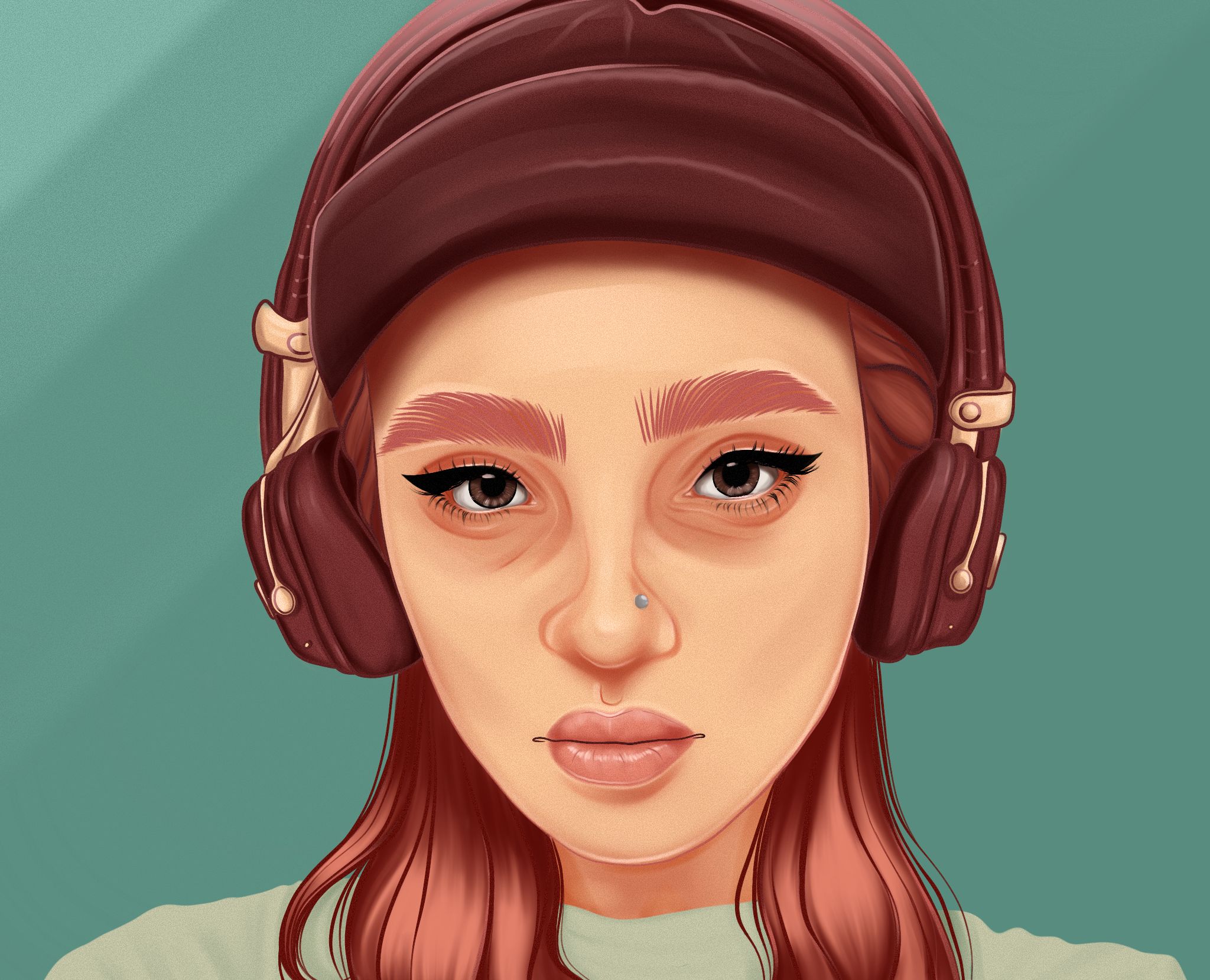 Портрет — Иллюстрация на Dprofile