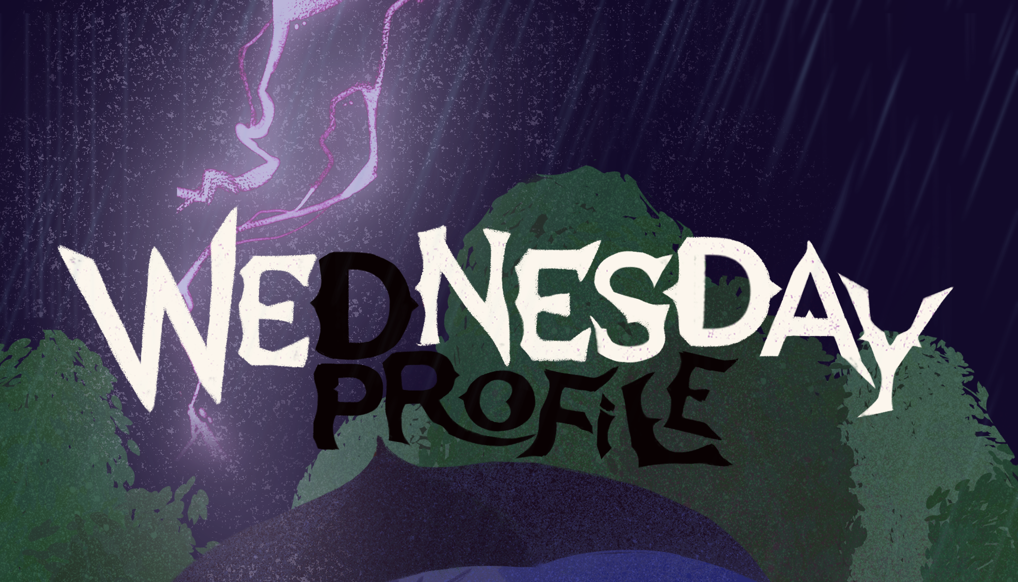 Рекламный постер «Wednesday & Dprofile» — Изображение №1 — Иллюстрация, Графика на Dprofile