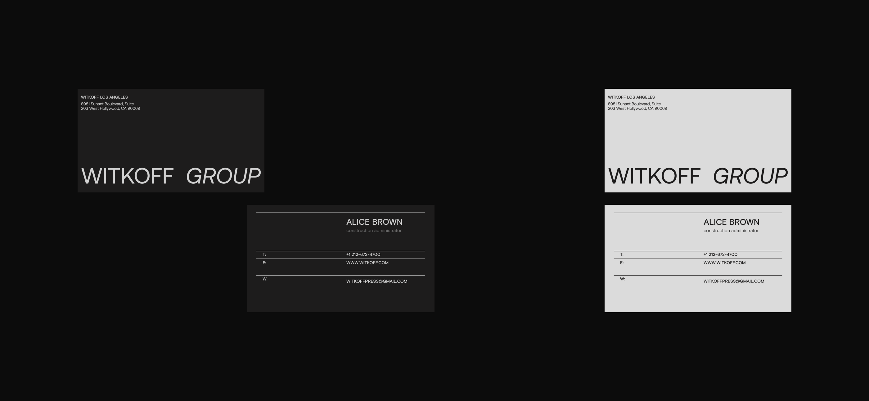 Witkoff | Corporate website — Изображение №14 — Интерфейсы на Dprofile