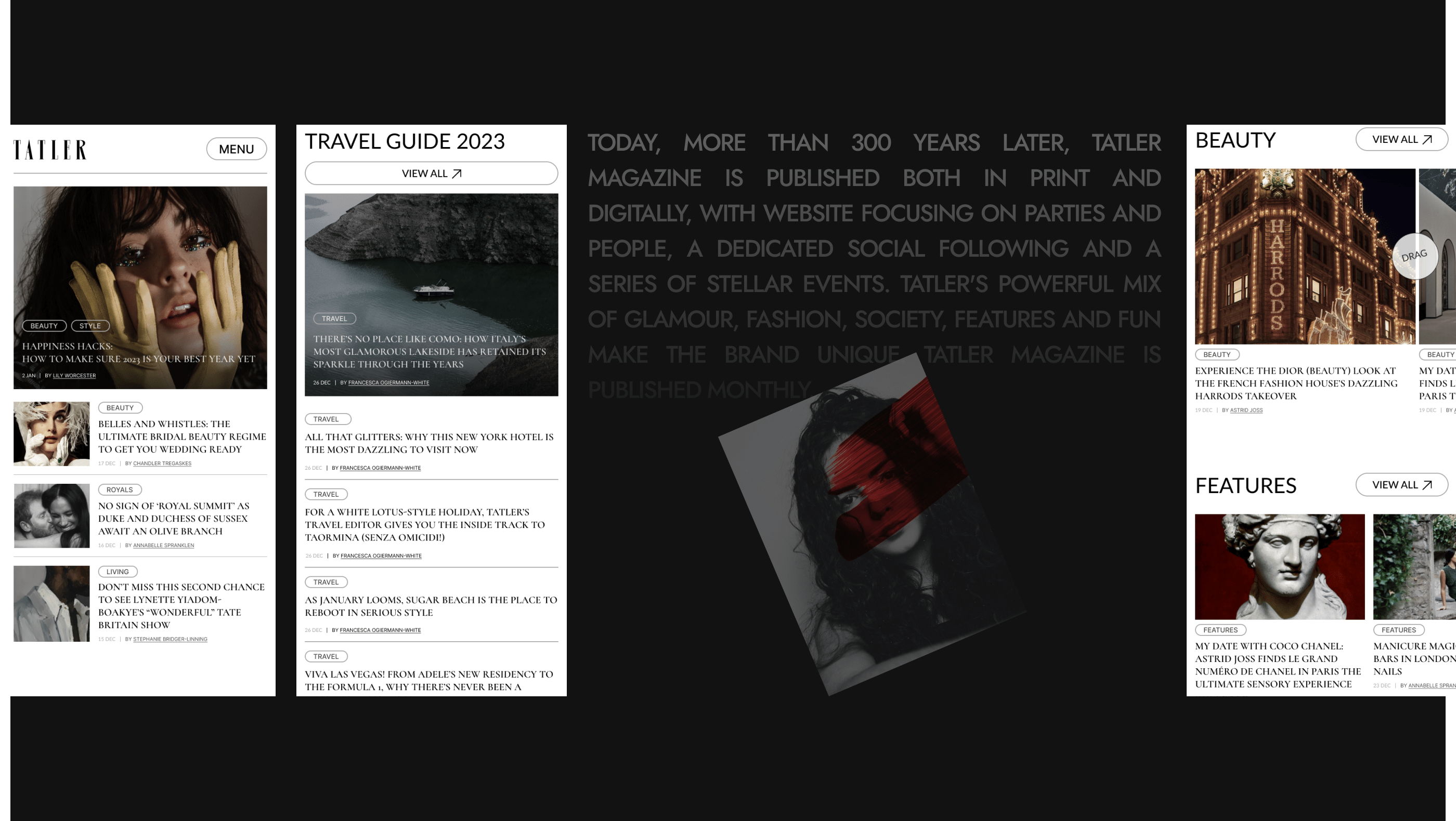 TATLER MAGAZINE | News Site Redesign — Изображение №5 — Интерфейсы на Dprofile