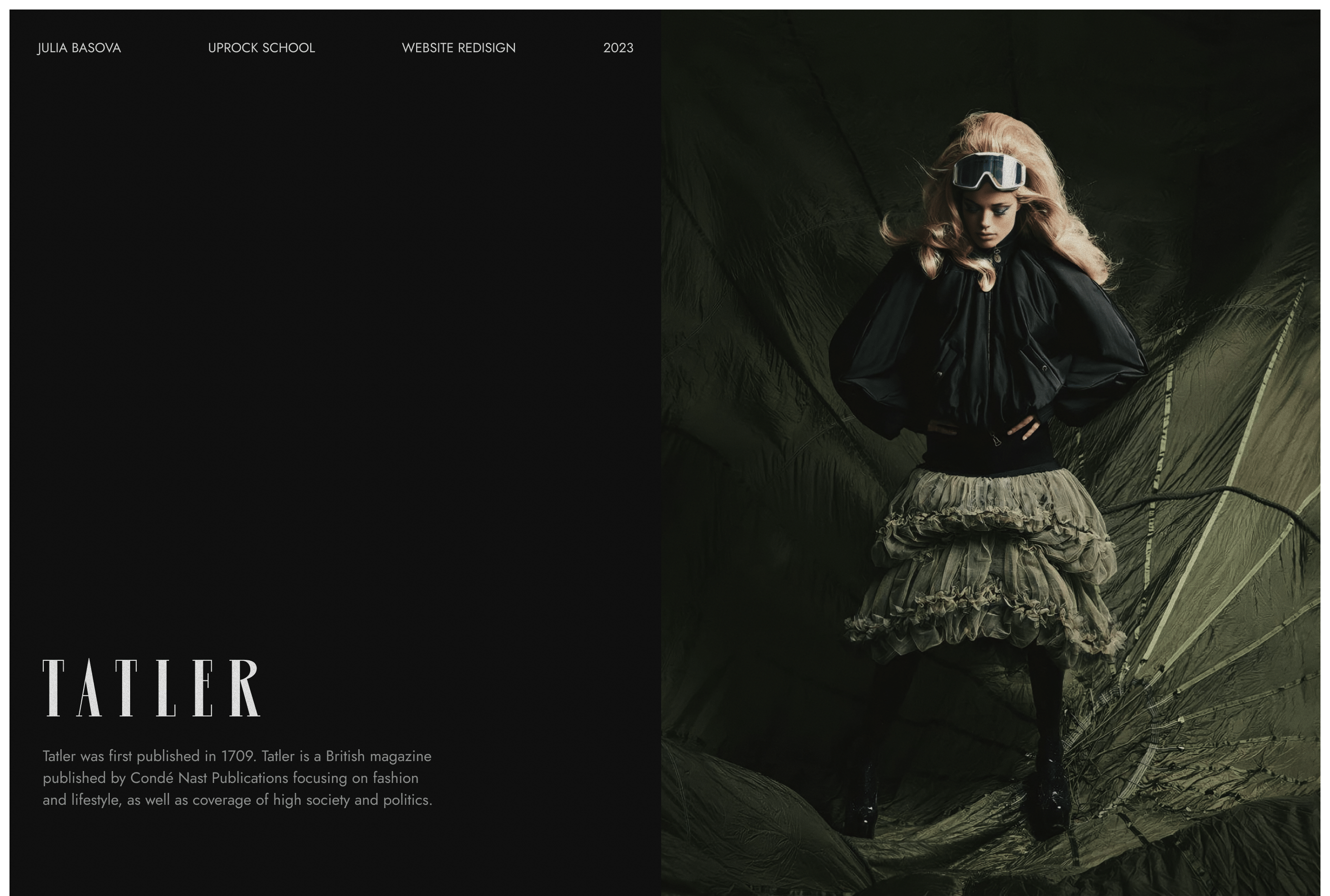 TATLER MAGAZINE | News Site Redesign — Изображение №1 — Интерфейсы на Dprofile