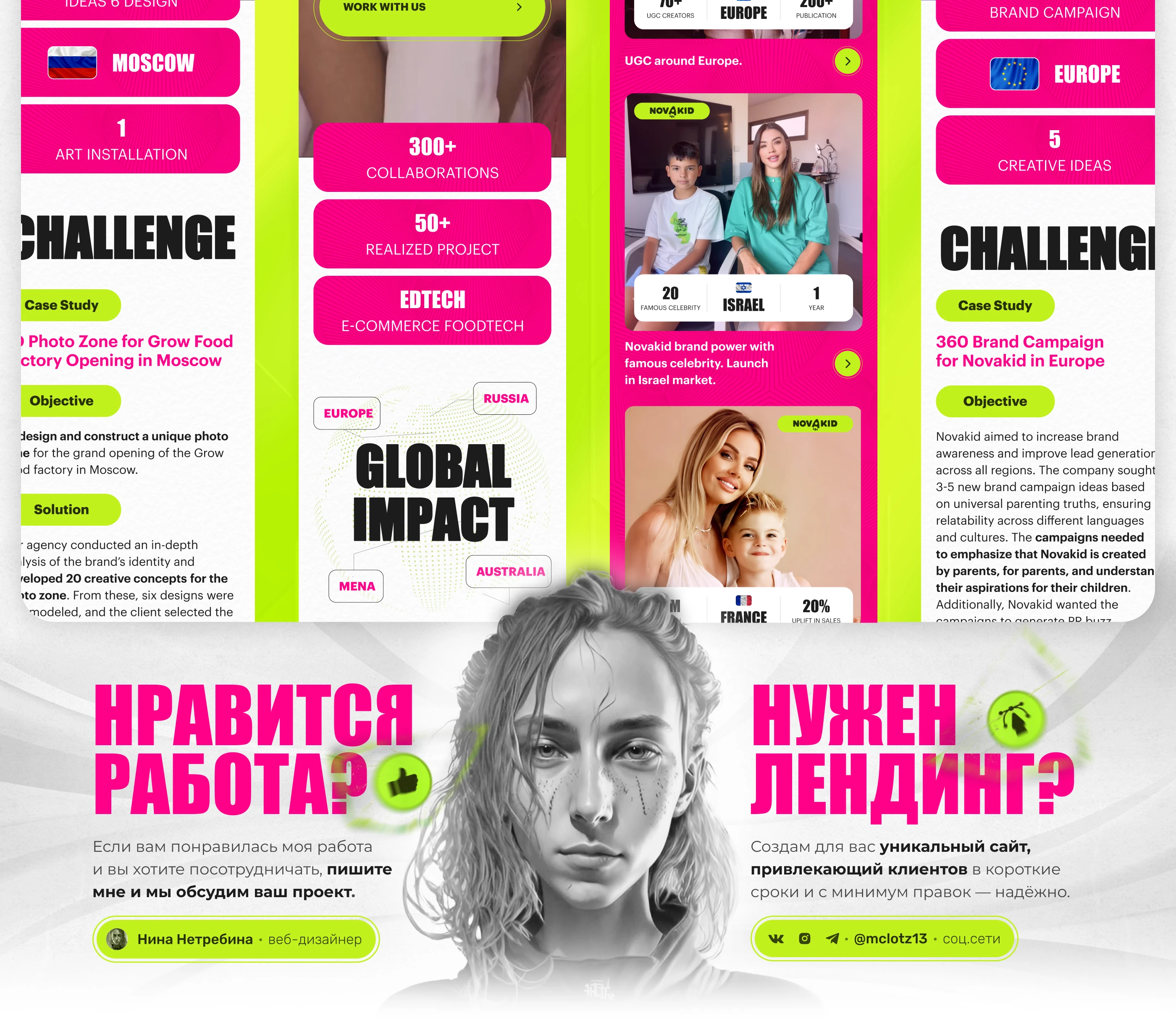Лендинг | SMM агентство 2.0 — Изображение №8 — Интерфейсы, Брендинг на Dprofile