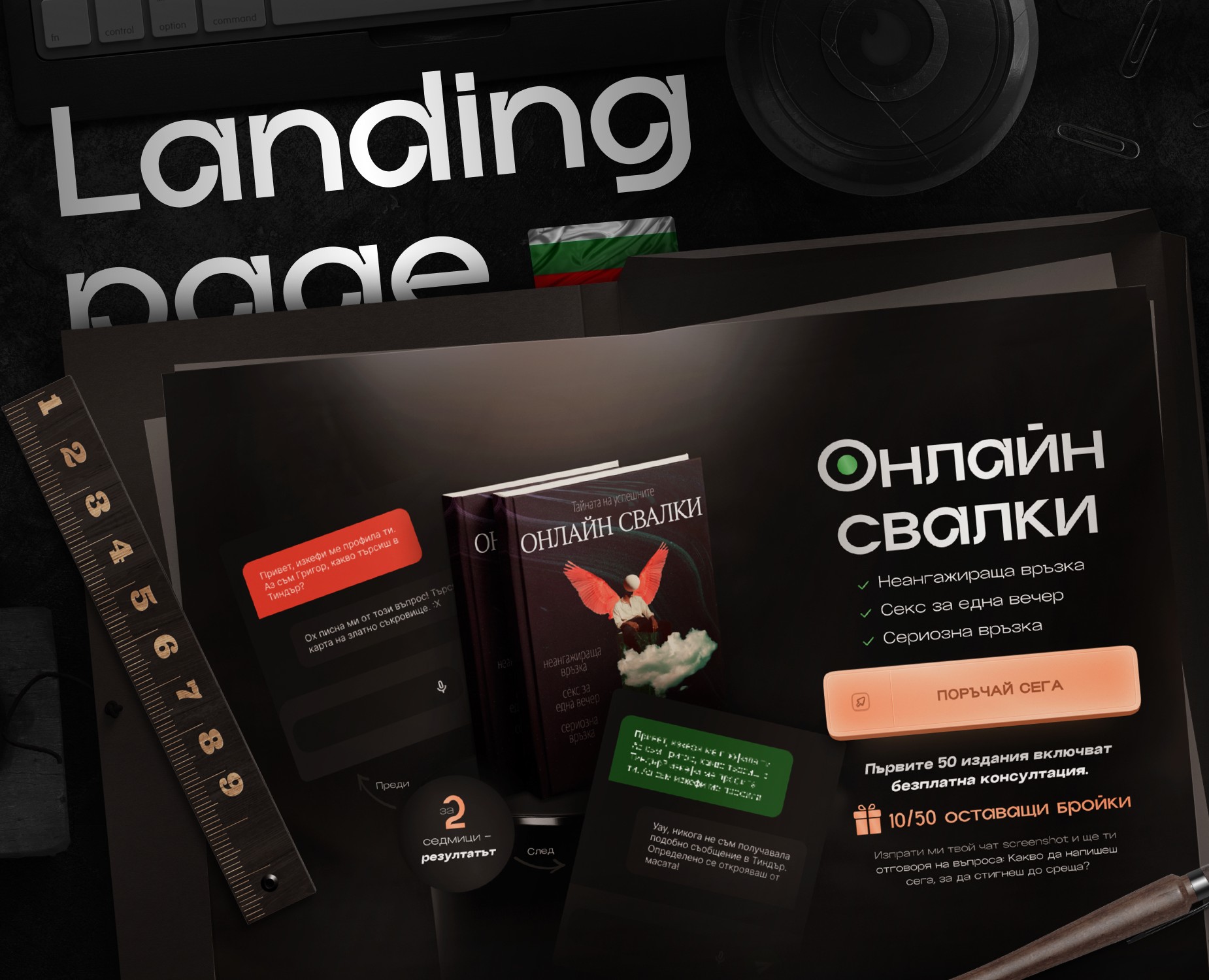 Landing page | Book sales — Интерфейсы, Брендинг на Dprofile