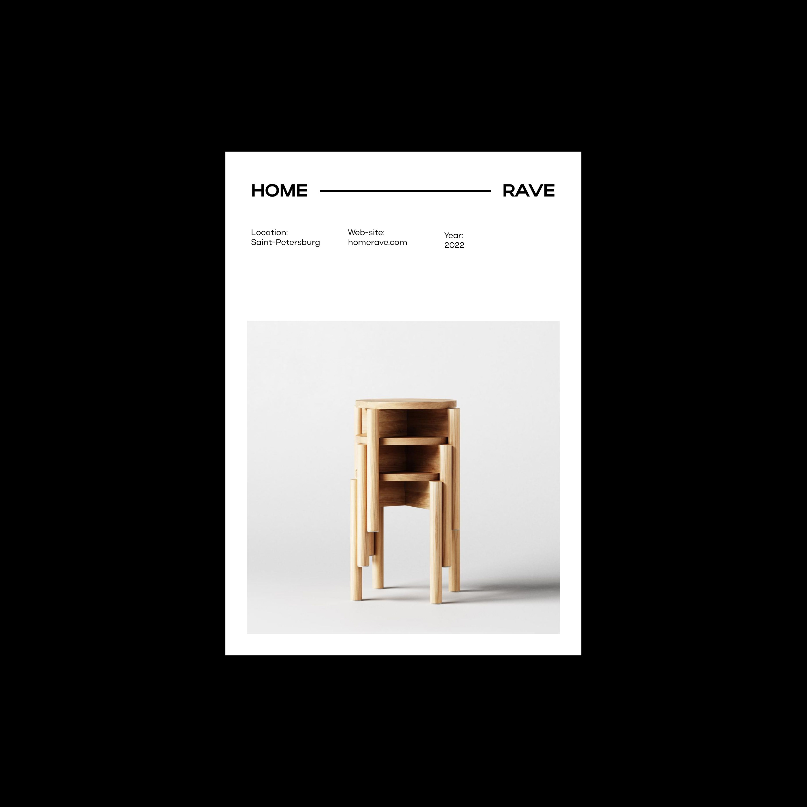 Brand identity — Homerave — Изображение №7 — Брендинг, Графика на Dprofile