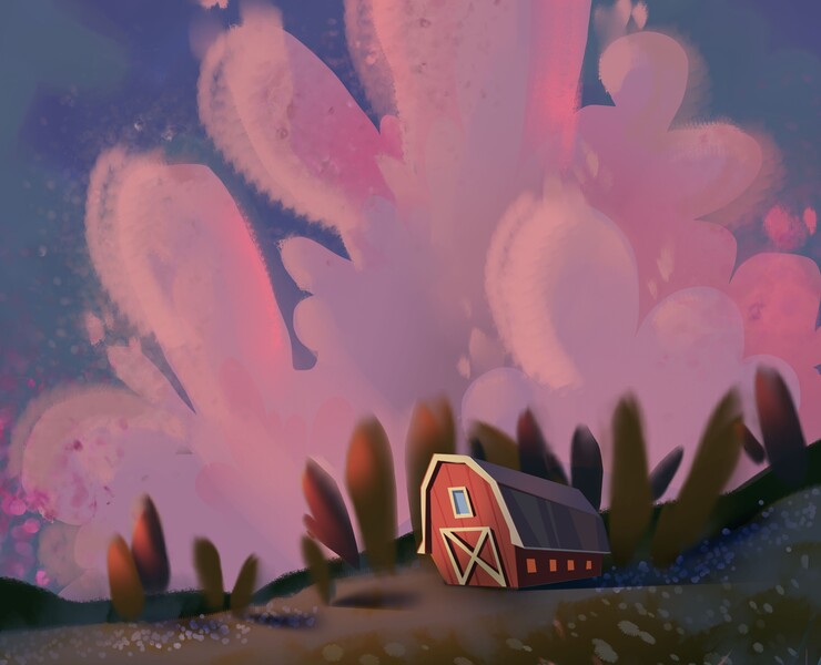 Амбар — Иллюстрация на Dprofile