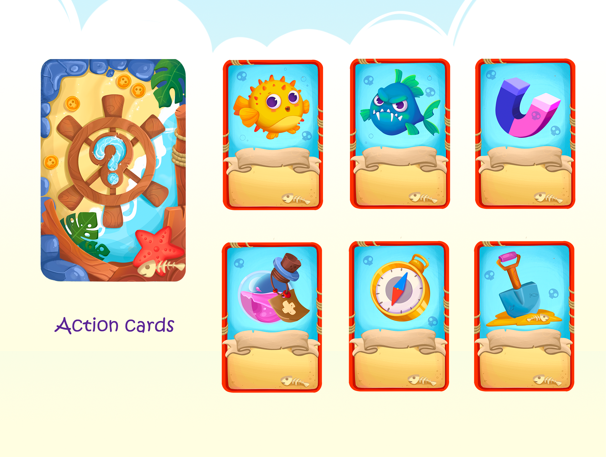 Настольная игра  "Treasure hunt" — Изображение №3 — Иллюстрация, Маркетинг на Dprofile
