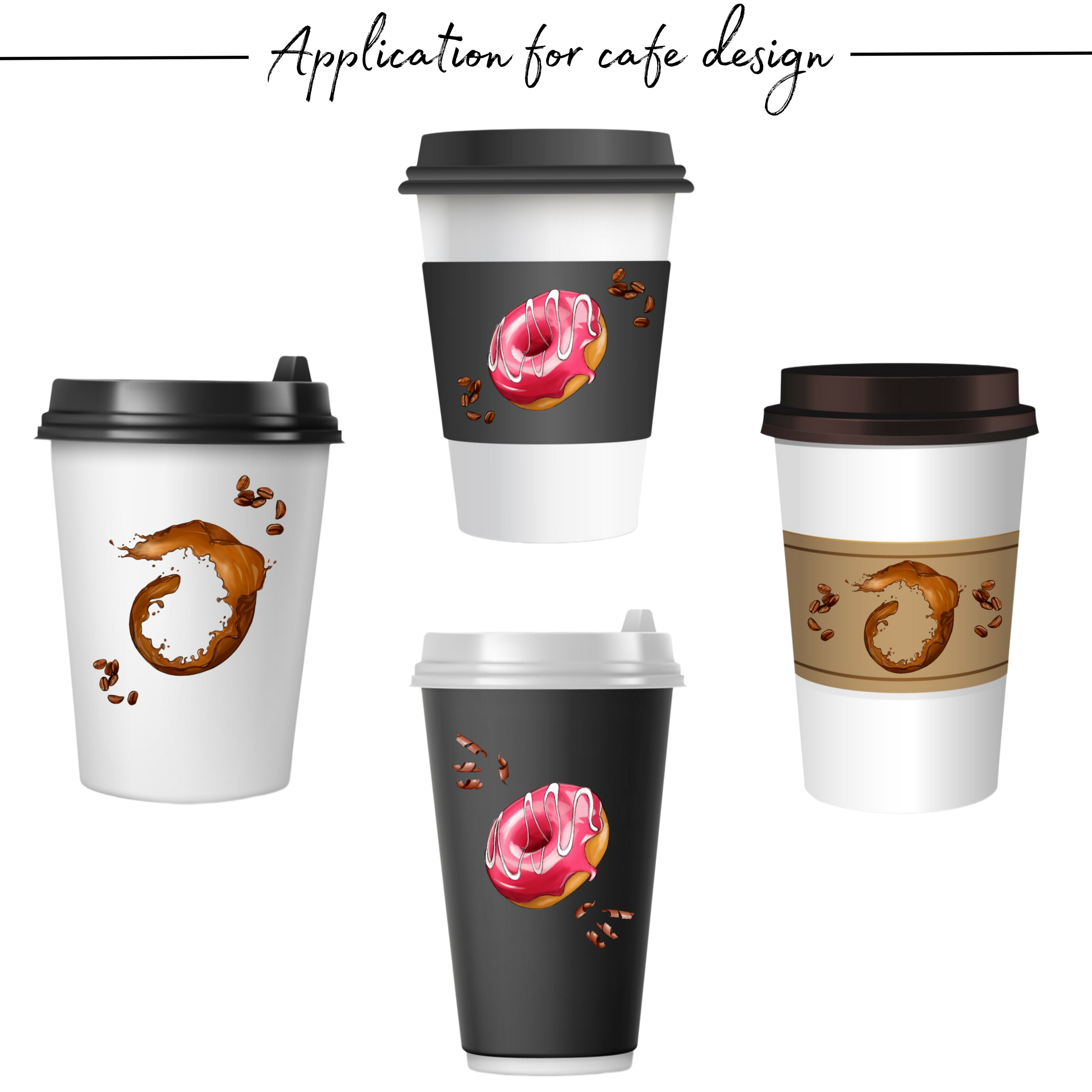 Клипарт Кофе — Изображение №3 — Иллюстрация, Графика на Dprofile