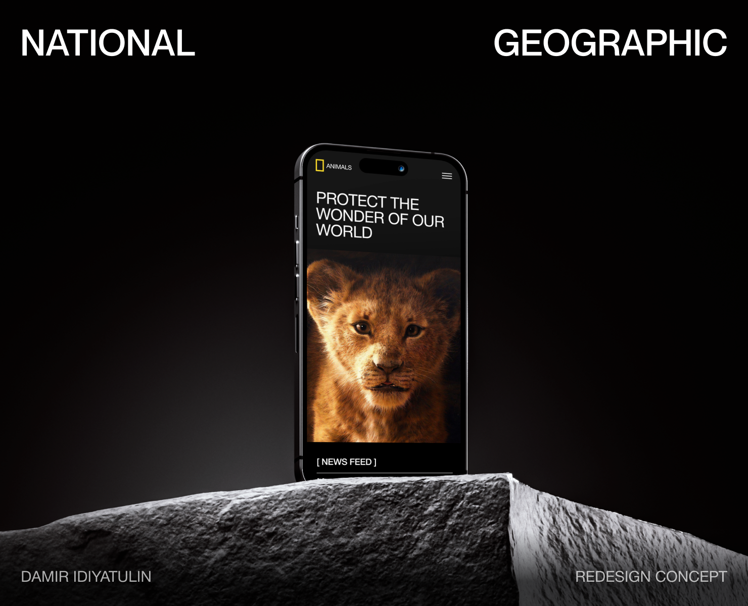 National Geographic | Corporate redesign — Интерфейсы, Брендинг на Dprofile