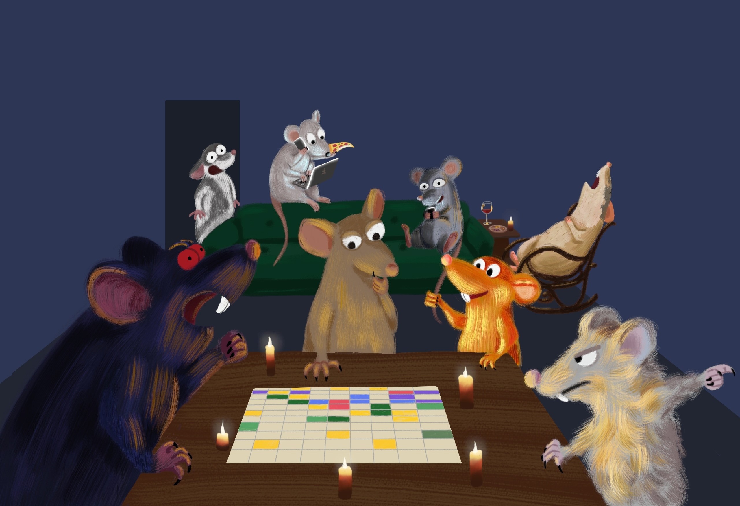 Illustration Rat Progect — Изображение №5 — Иллюстрация на Dprofile