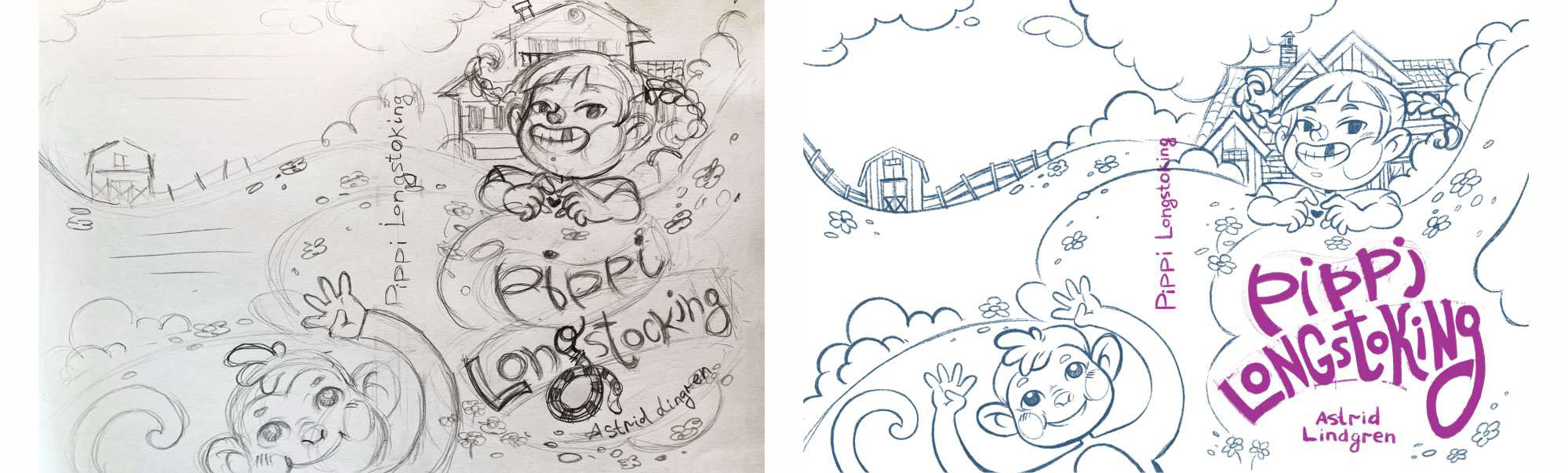 BOOK COVER ILLUSTRATIONS & lettering — Изображение №8 — Иллюстрация, Графика на Dprofile