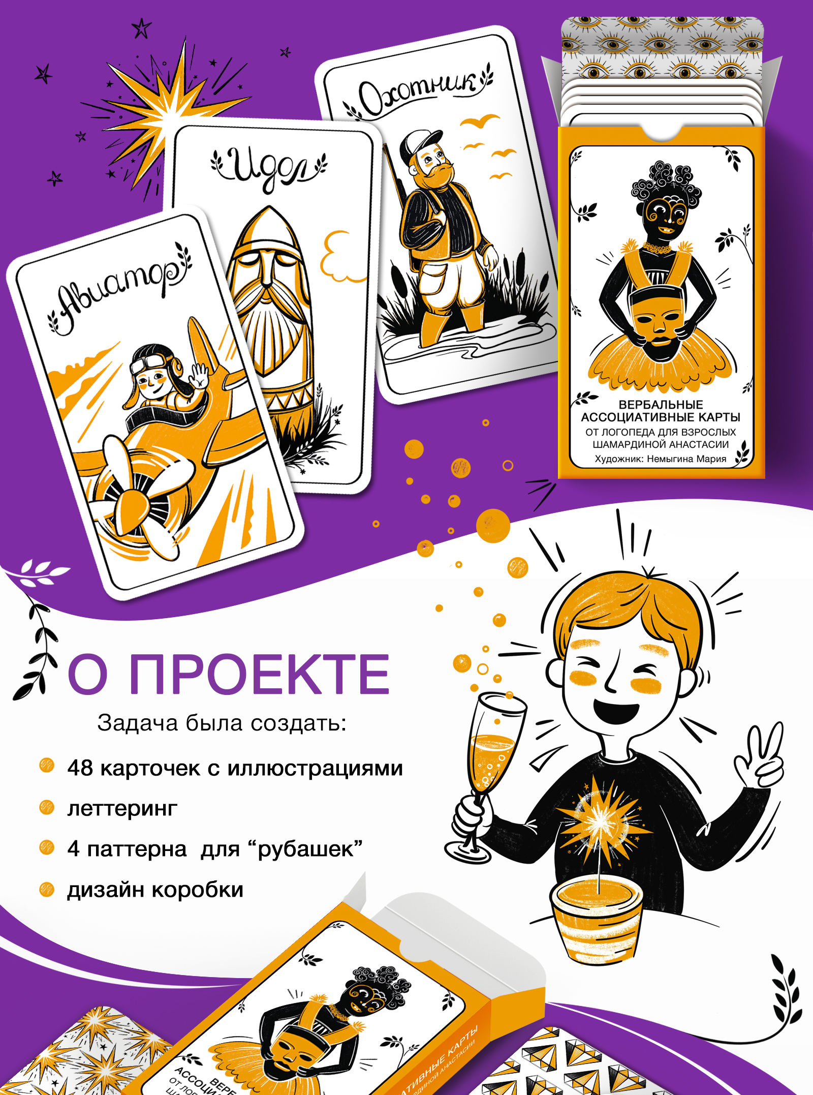 иллюстрация ассоциативных карт — Изображение №1 — Брендинг, Иллюстрация на Dprofile