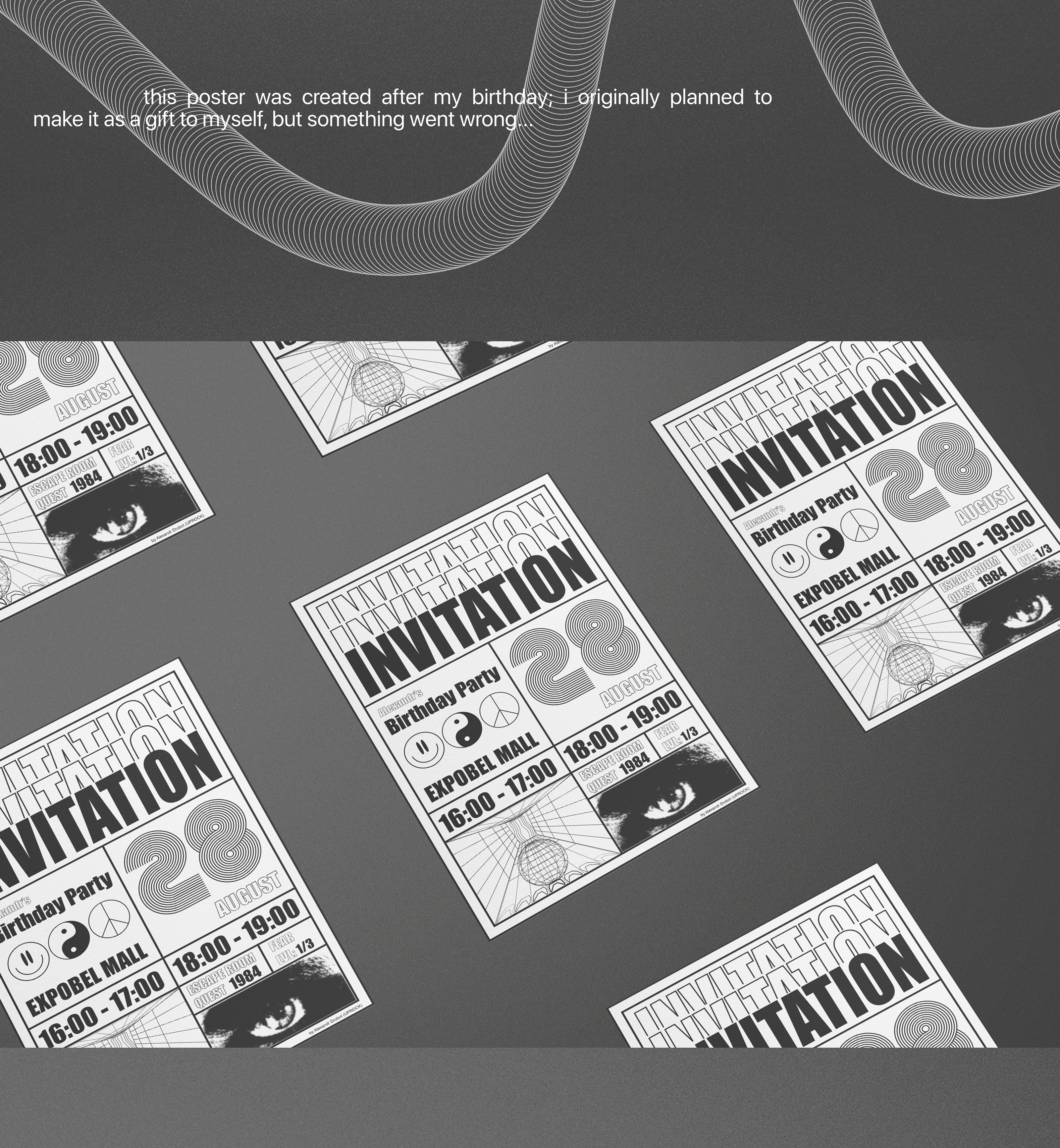 Poster Design August 2023 | Drobot — Изображение №4 — Графика на Dprofile