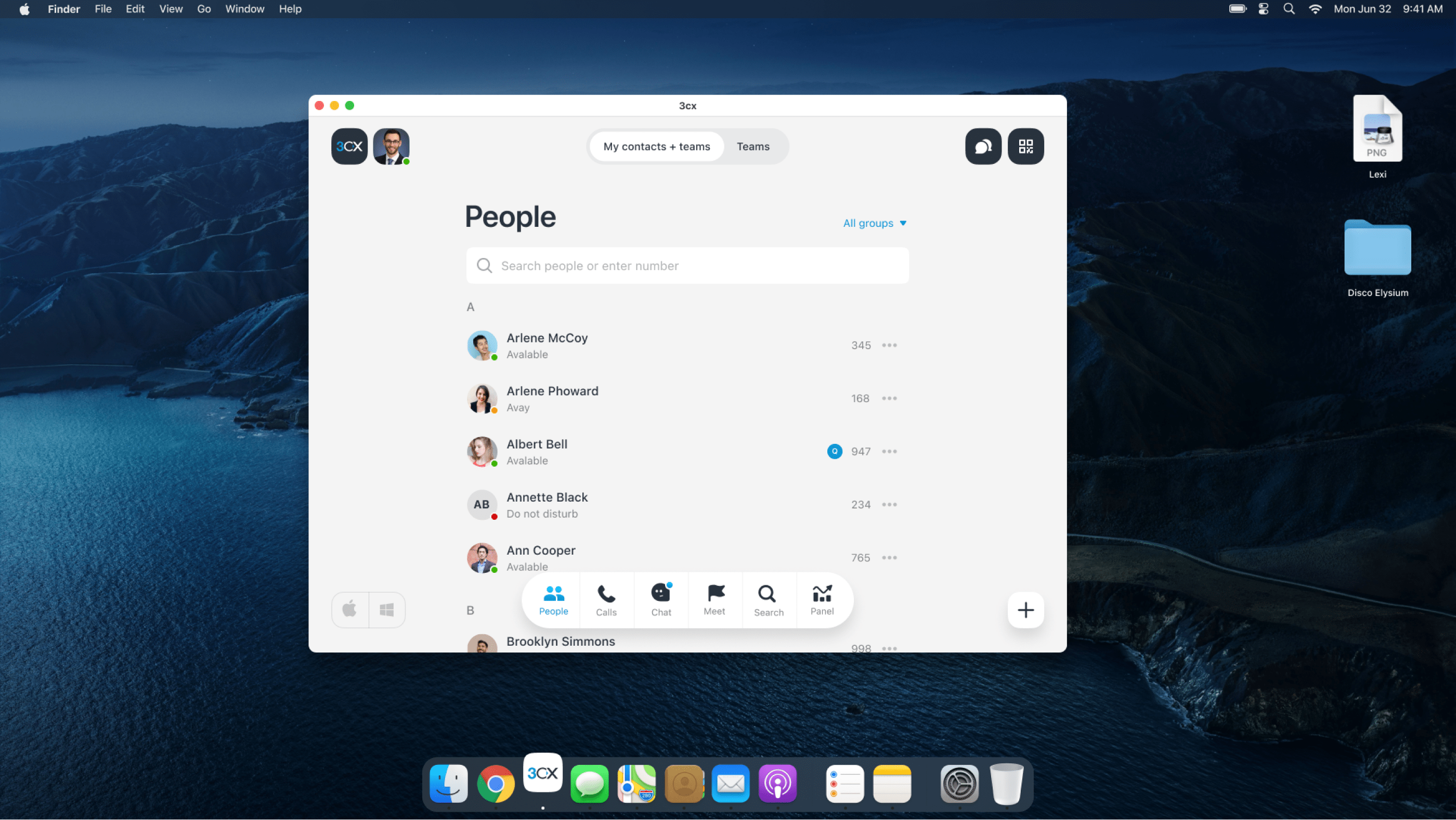 3CX Phone app — Изображение №14 — Интерфейсы на Dprofile