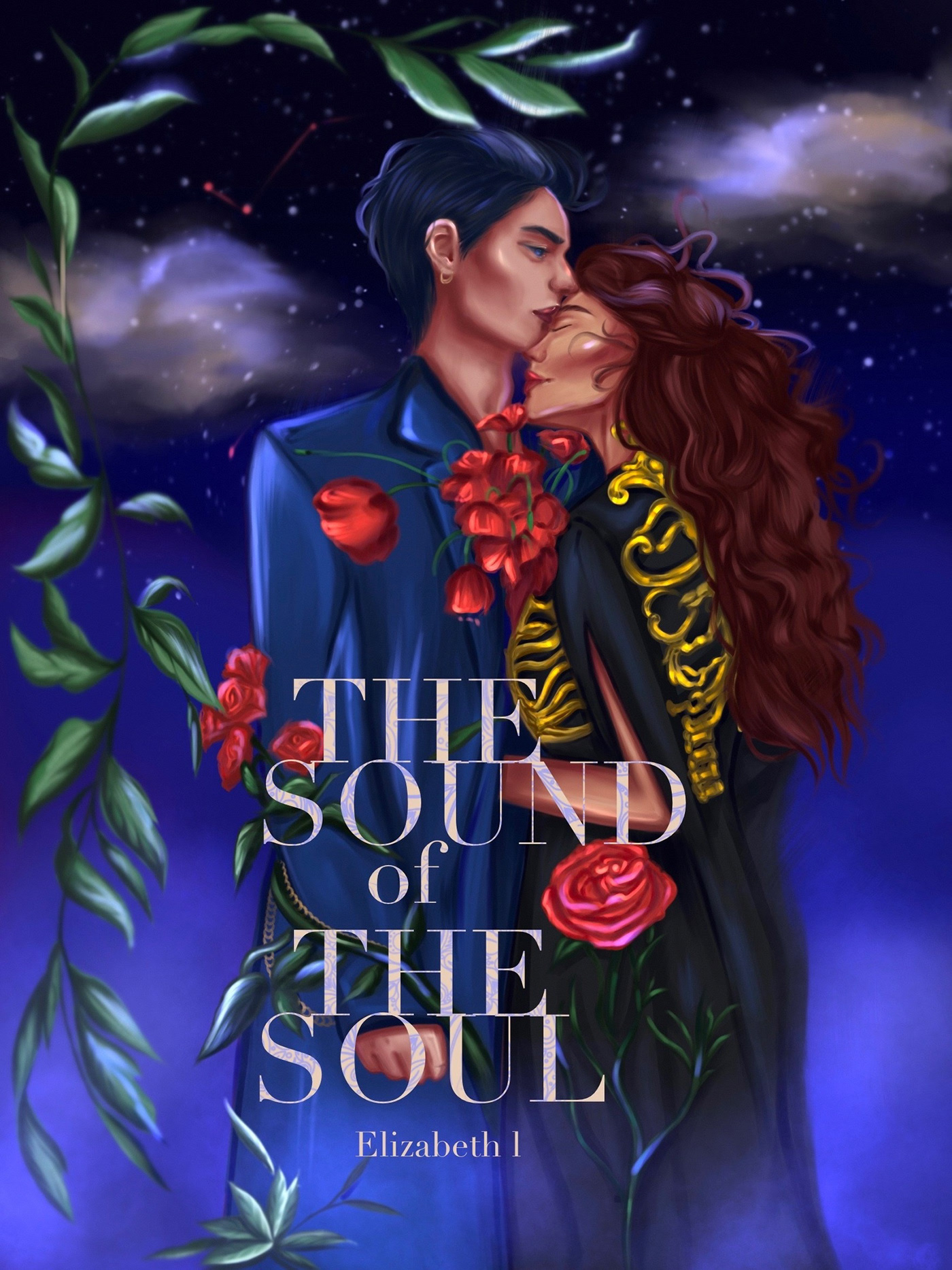 Обложка сборник стихов "The sound of the soul" — Изображение №7 — Иллюстрация на Dprofile
