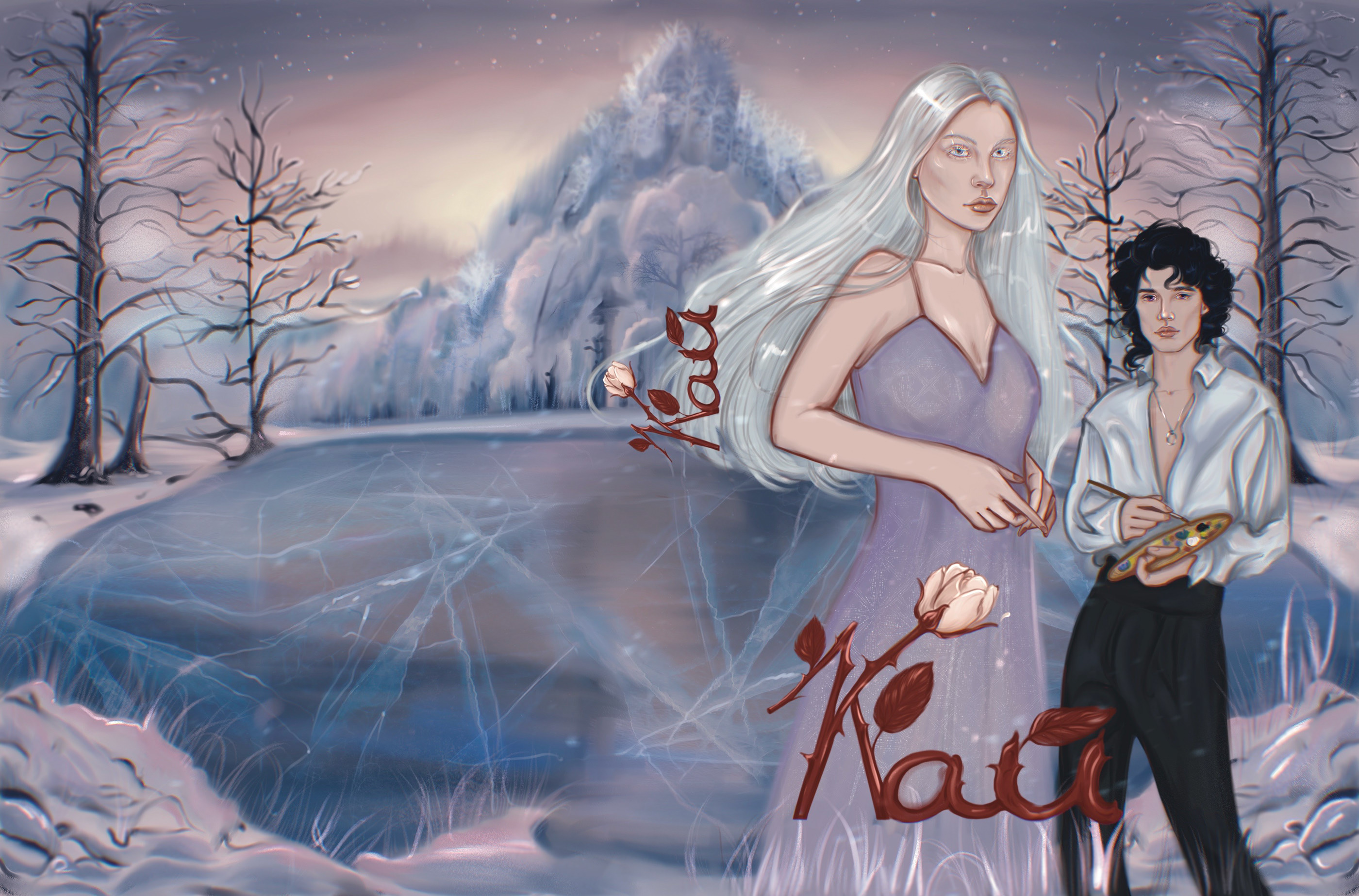 Книжная обложка  " Кай" — Изображение №6 — Иллюстрация на Dprofile