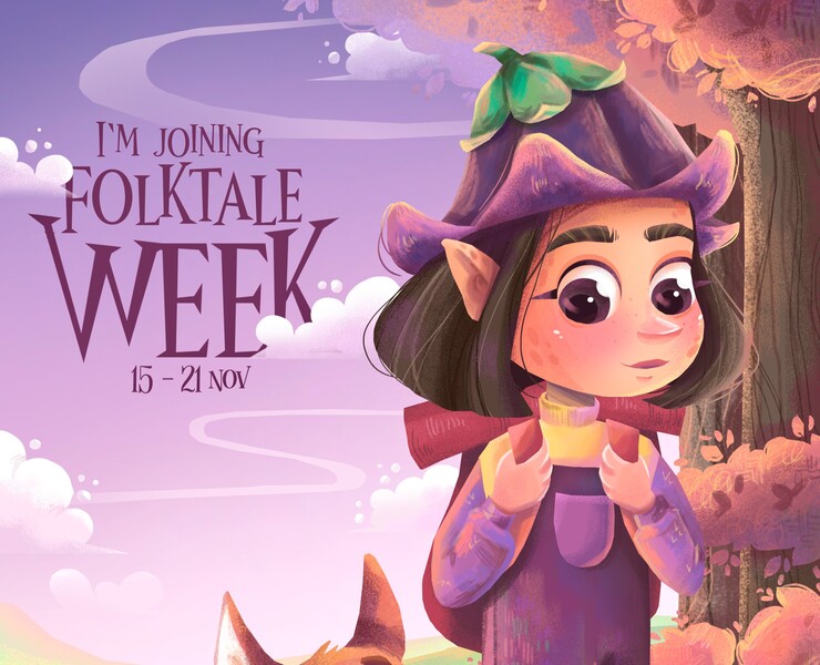 Иллюстрации к челленджу Folktale Week на Dprofile