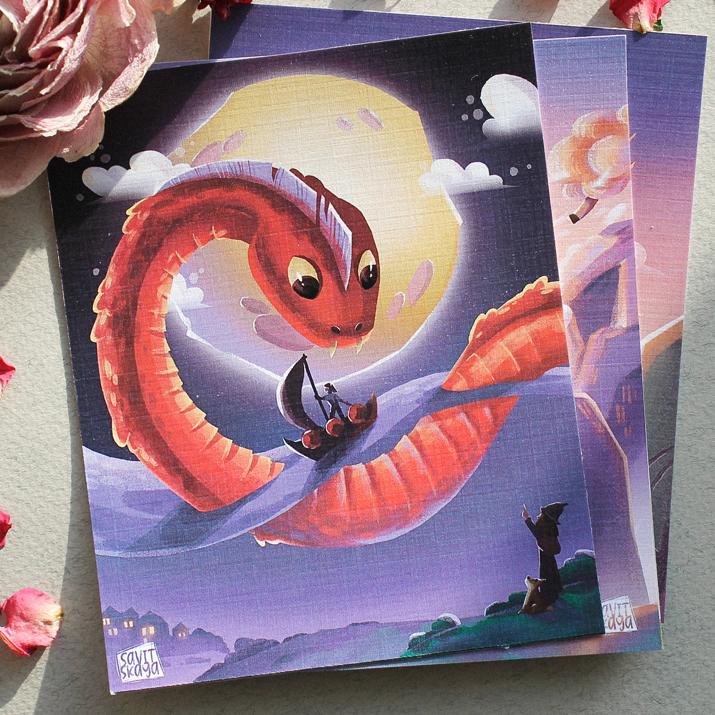 Иллюстрации к челленджу Folktale Week — Изображение №10 — Иллюстрация, Графика на Dprofile