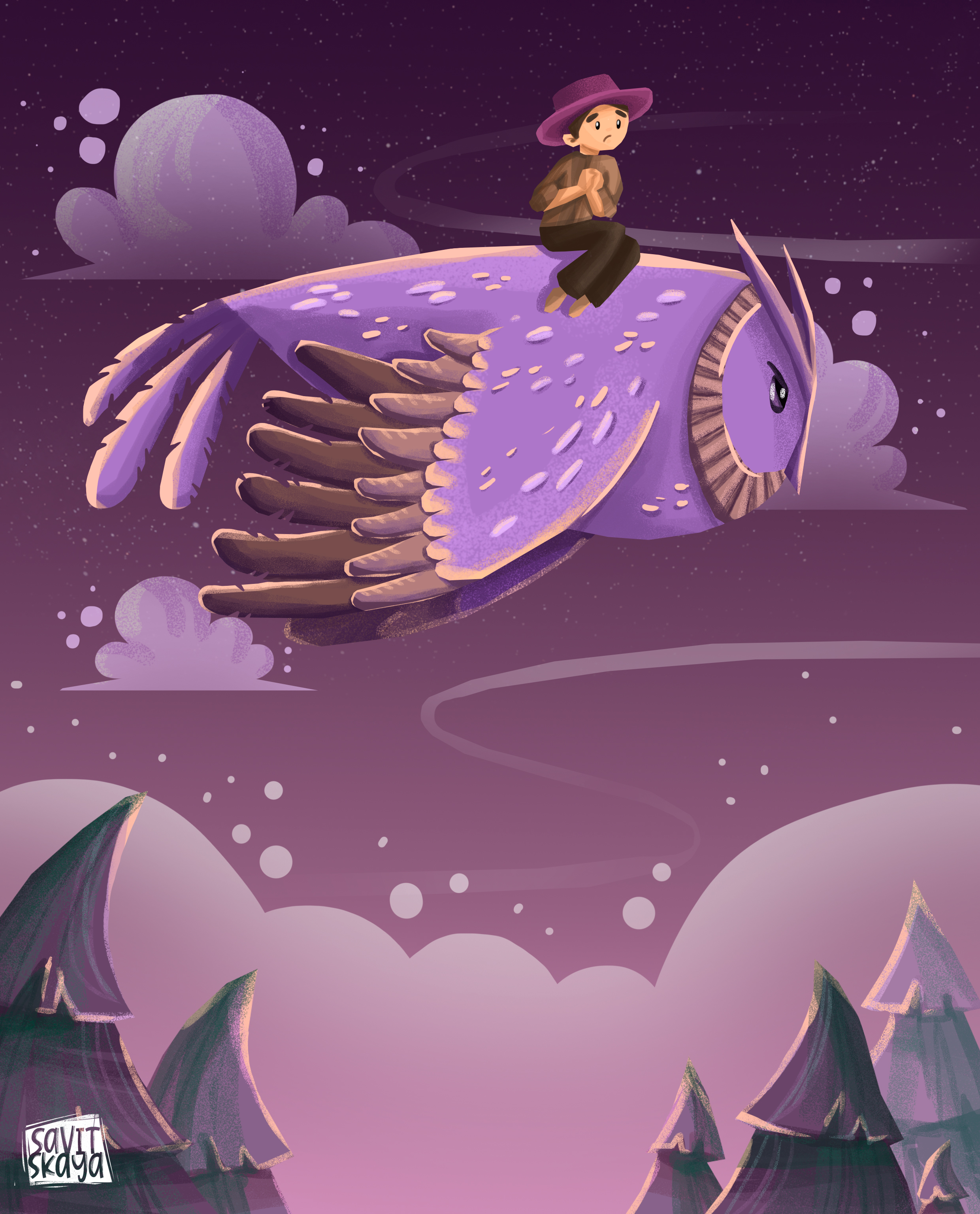 Иллюстрации к челленджу Folktale Week — Изображение №25 — Иллюстрация, Графика на Dprofile