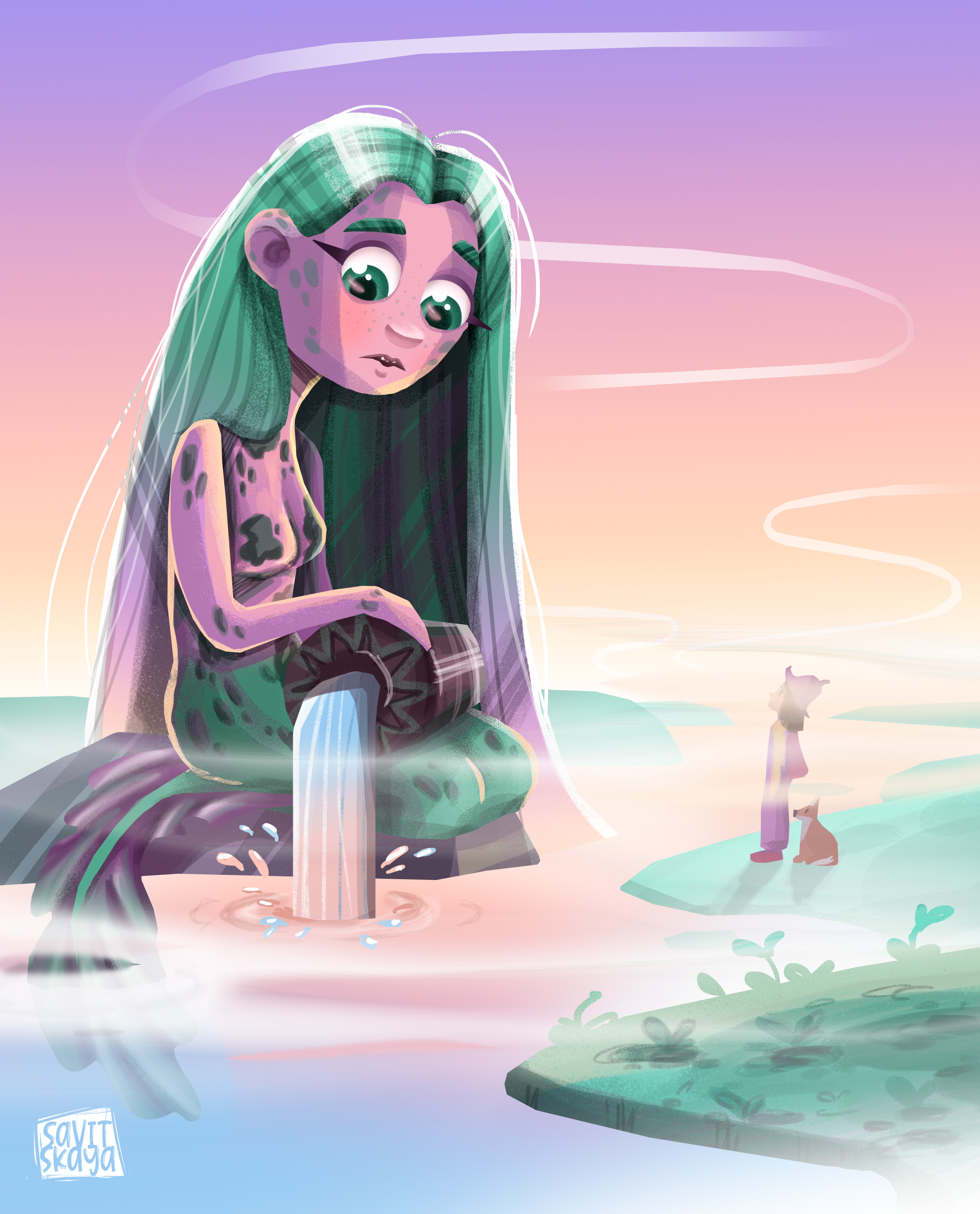 Иллюстрации к челленджу Folktale Week — Изображение №29 — Иллюстрация, Графика на Dprofile