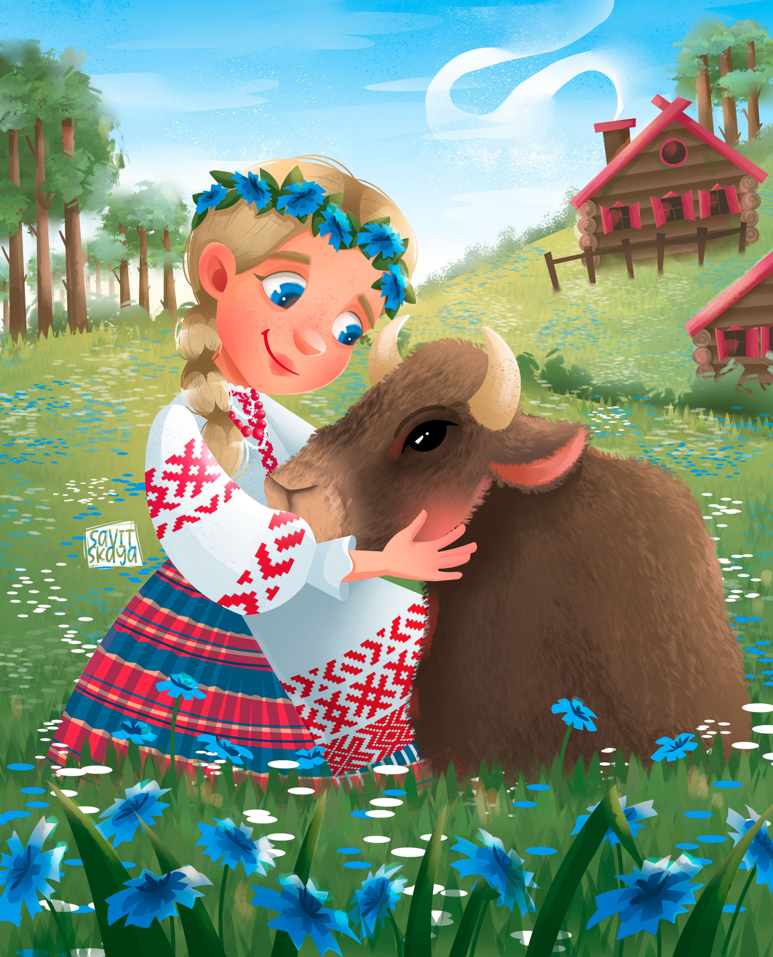 Дети народов мира — Изображение №15 — Иллюстрация на Dprofile