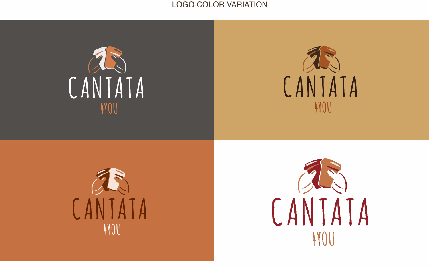 Cantata 4you | brand identity | Кантата — Изображение №5 — Брендинг, Иллюстрация на Dprofile