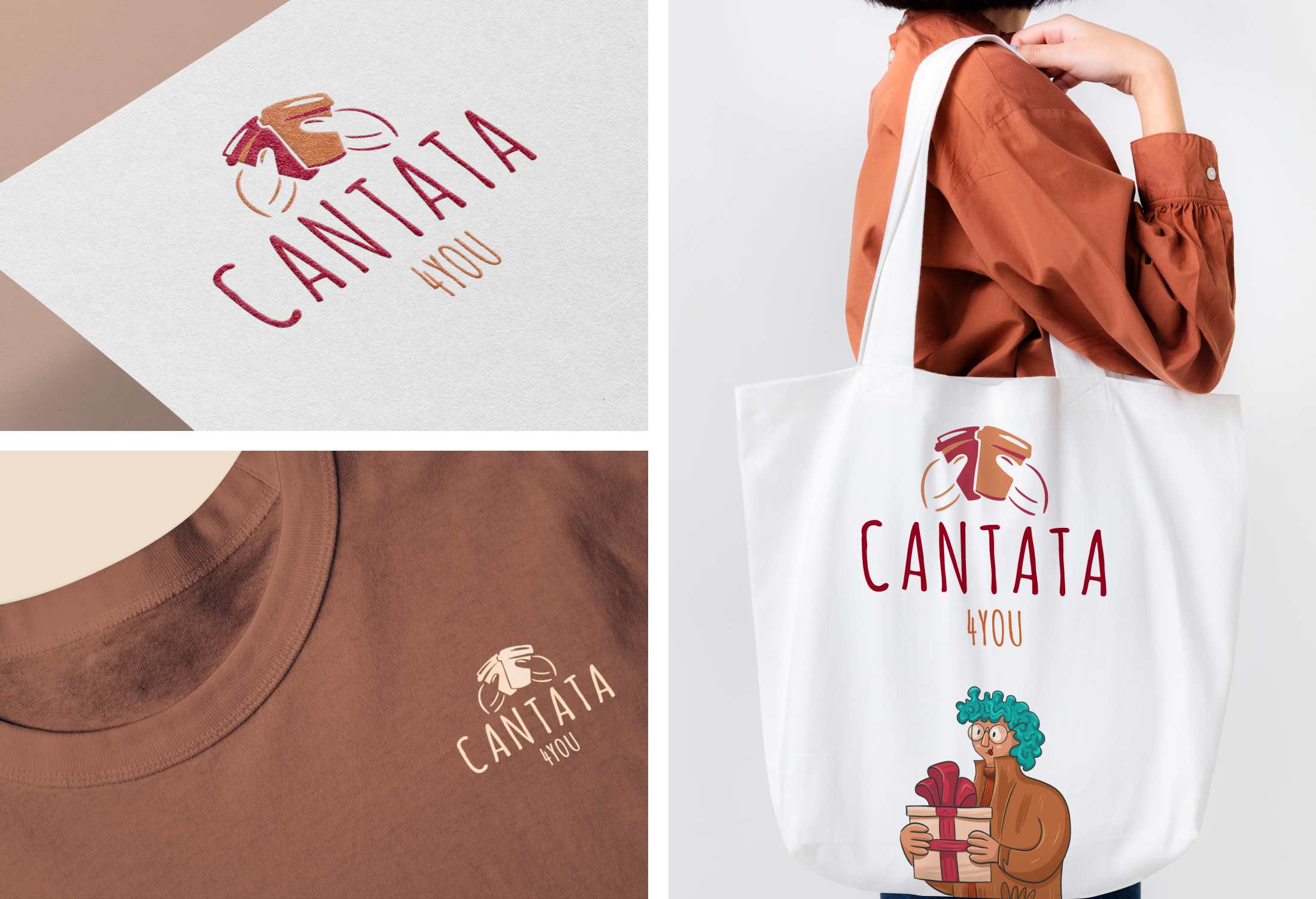 Cantata 4you | brand identity | Кантата — Изображение №14 — Брендинг, Иллюстрация на Dprofile