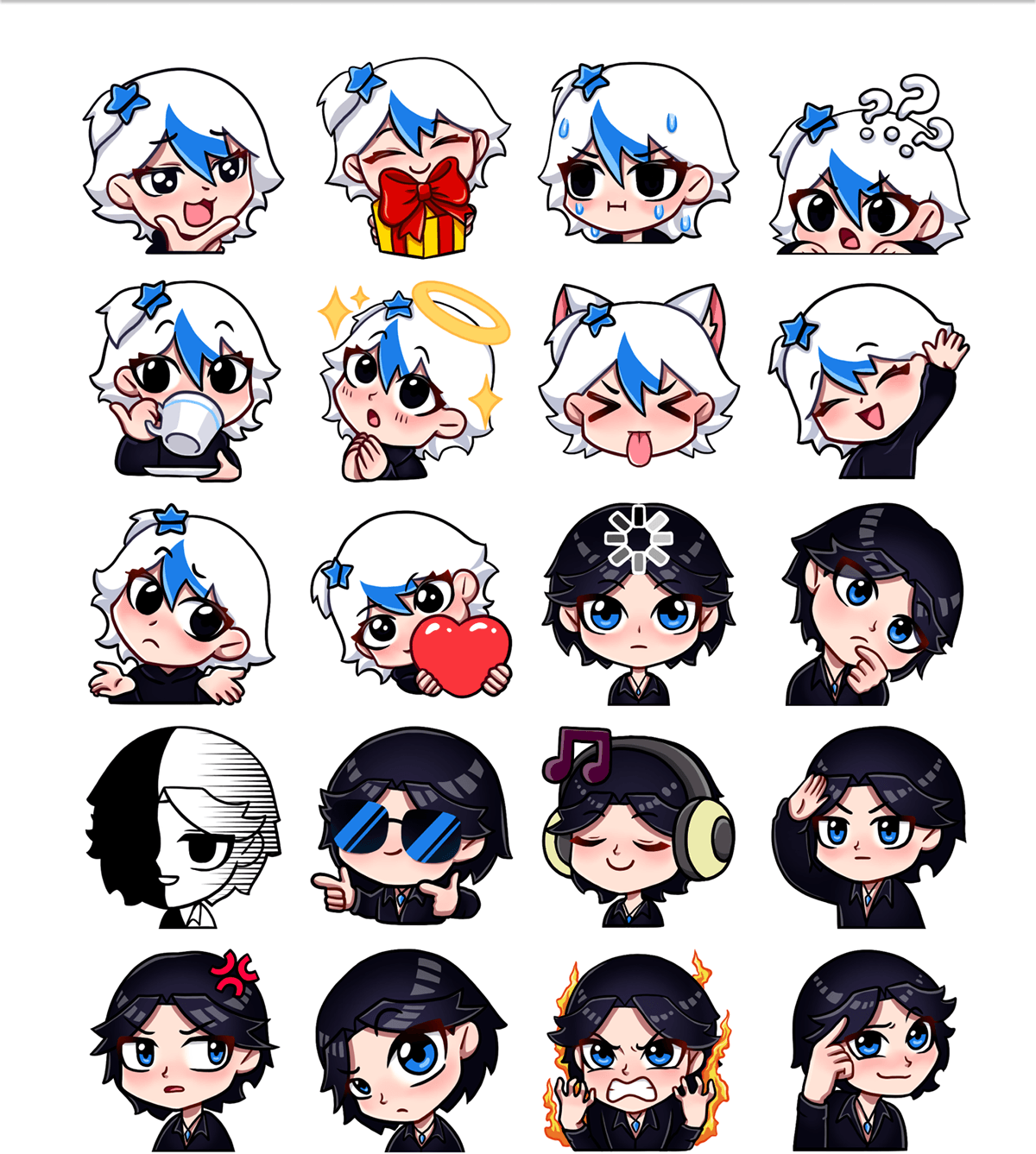 STICKERS|Emoji|Стикеры для Discord и Telegram — Изображение №3 — Брендинг, Иллюстрация на Dprofile