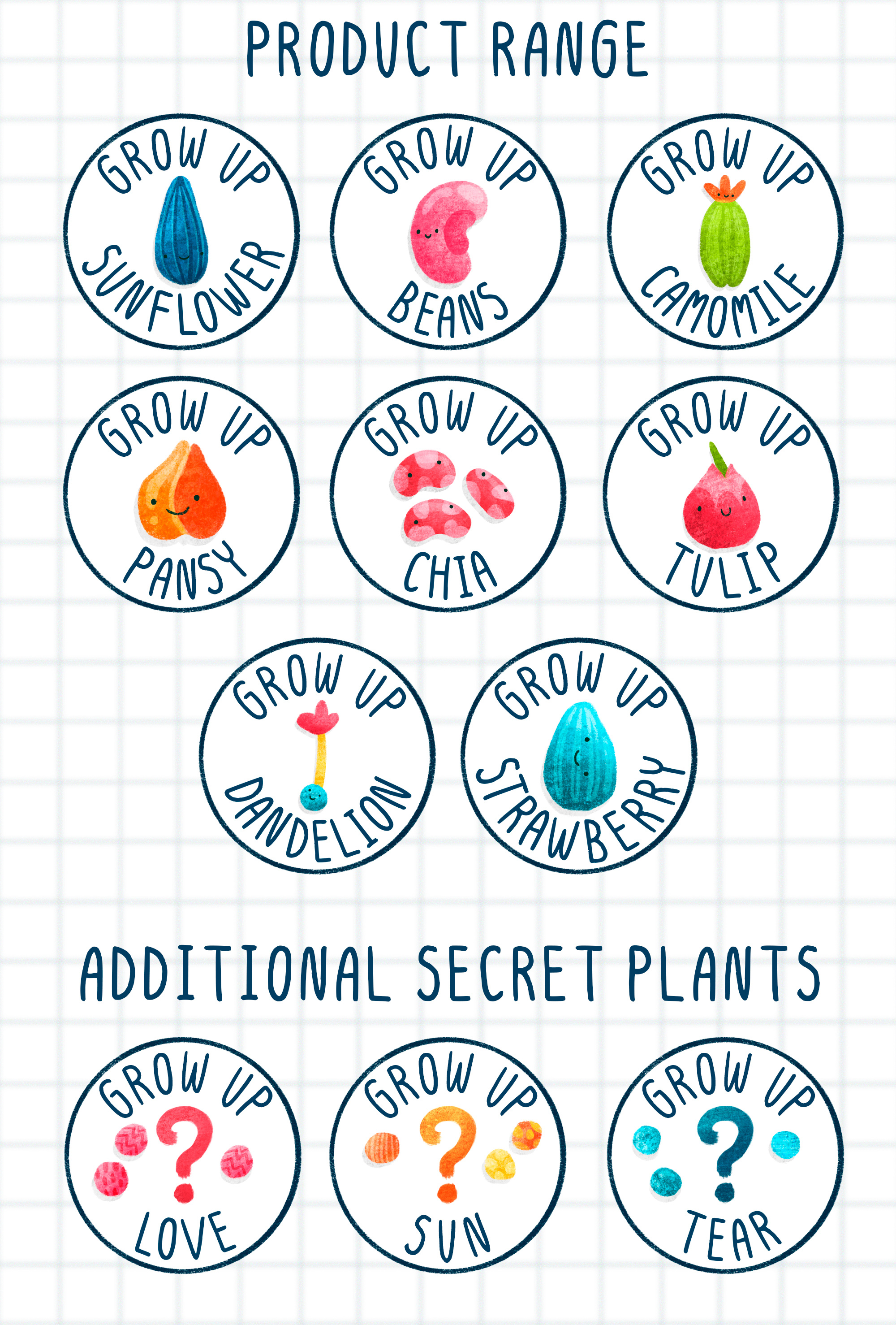 «GREEN FRIEND» plant growing kit — Изображение №5 — Брендинг, Иллюстрация на Dprofile