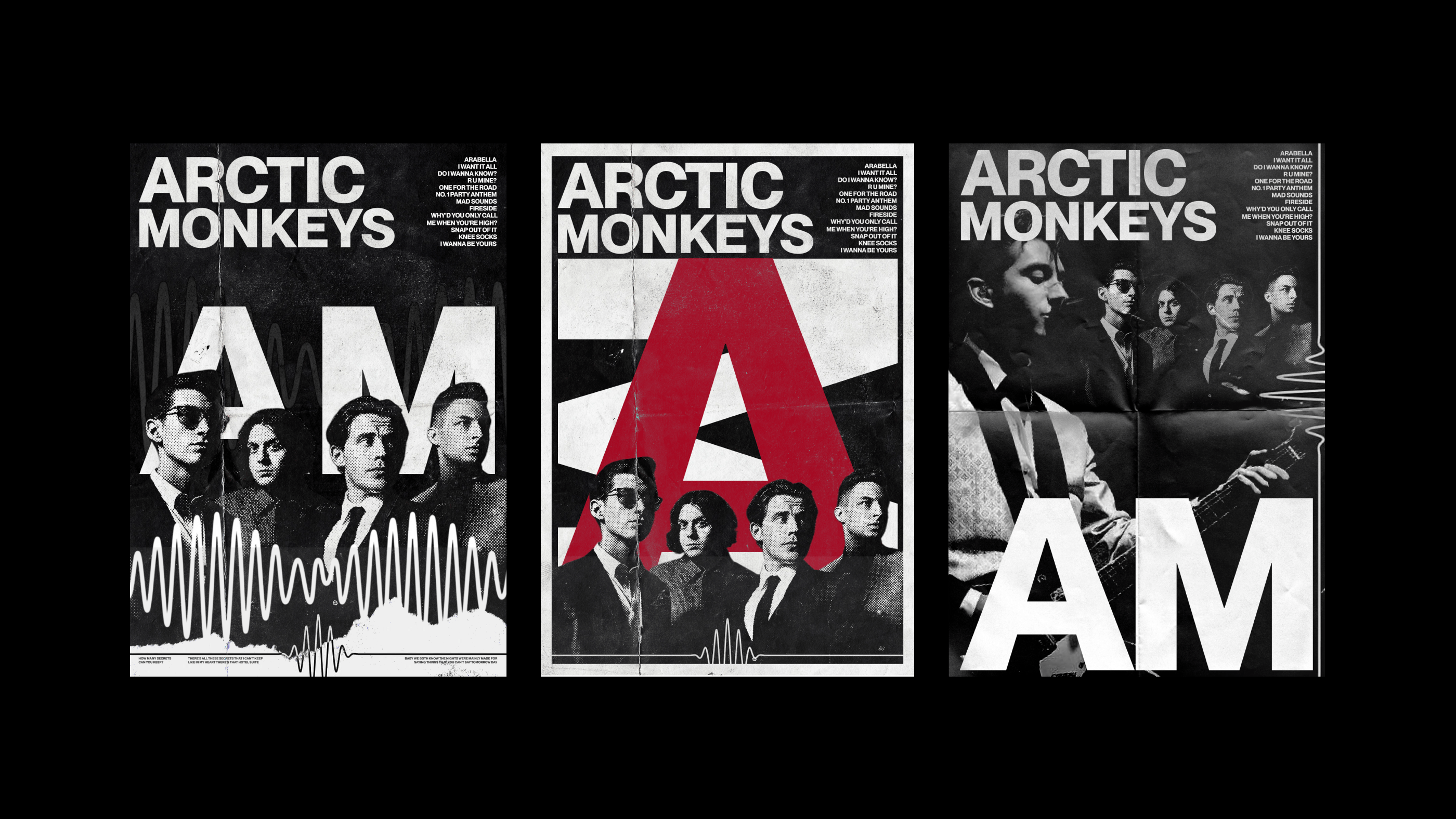 Arctic Monkeys | Poster Concept — Изображение №1 — Иллюстрация, Графика на Dprofile