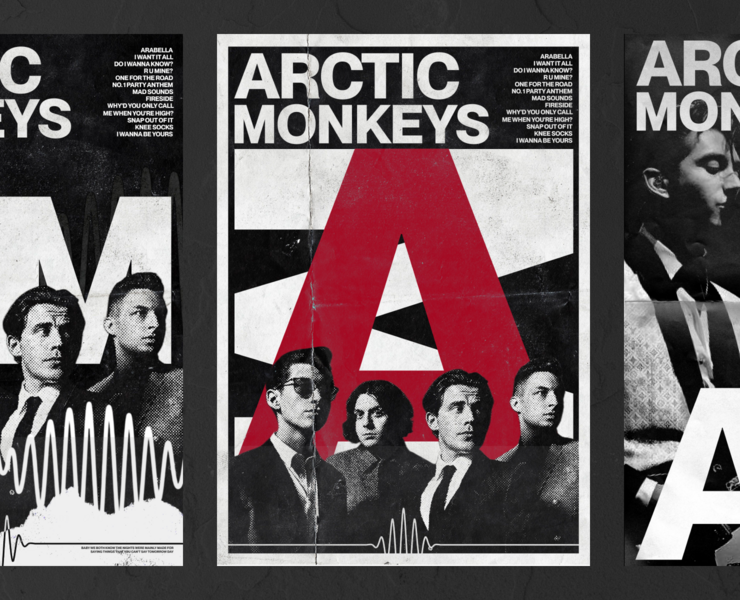 Arctic Monkeys | Poster Concept — Иллюстрация, Графика на Dprofile