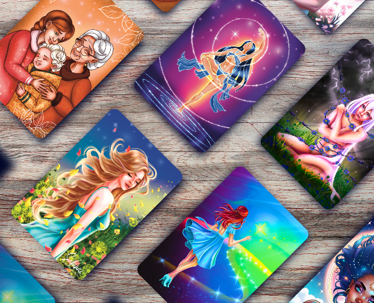 Метафорические ассоциативные карты — Иллюстрация на Dprofile