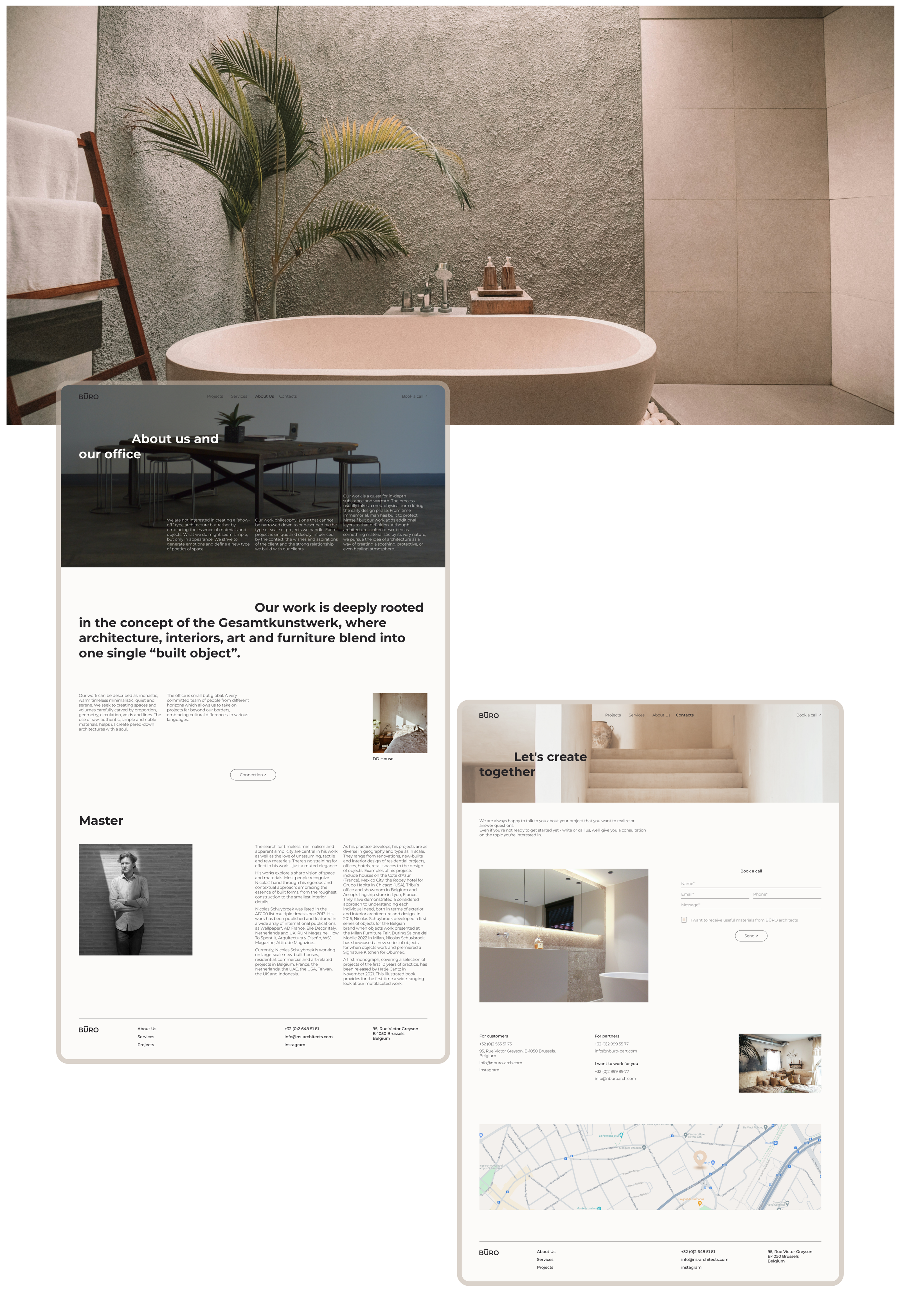 Website redesign for a design agency — Изображение №6 — Интерфейсы на Dprofile