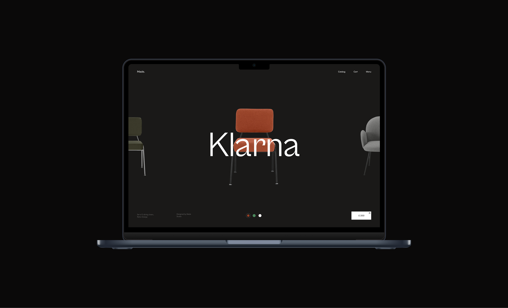 Made furniture store — Изображение №1 — Интерфейсы, Анимация на Dprofile