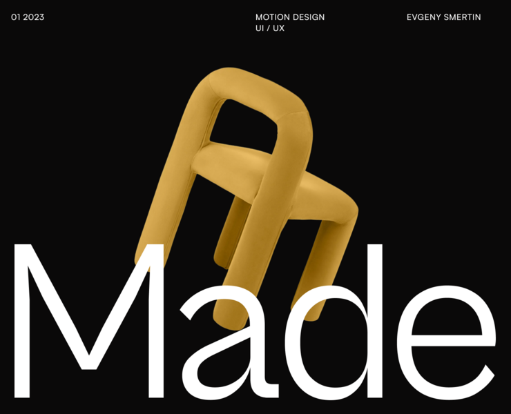 Made furniture store — Интерфейсы, Анимация на Dprofile