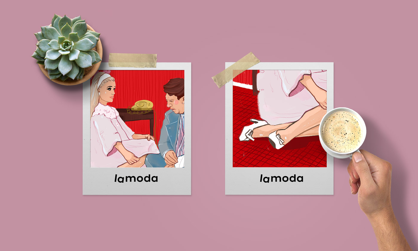 Бриллиантовая Lamoda — Изображение №4 — Иллюстрация, Графика на Dprofile