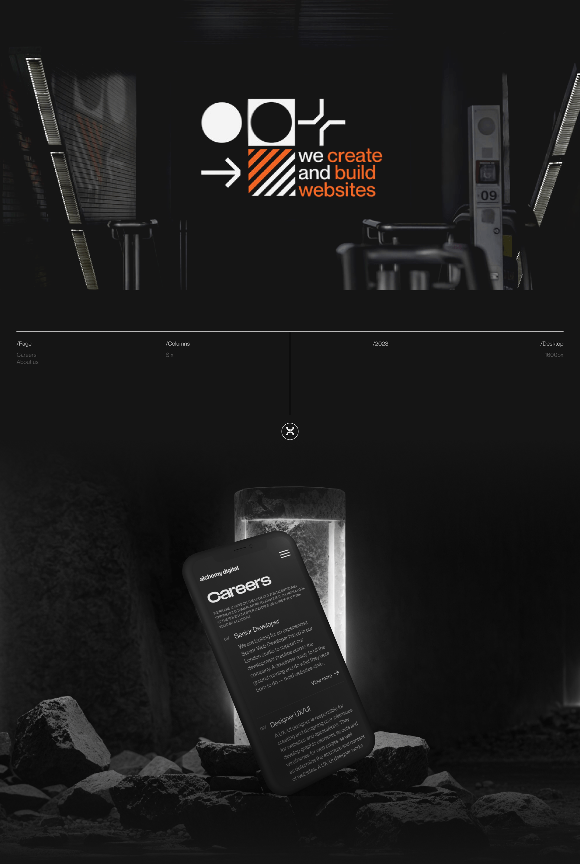 Design Agency | Alchemy Digital | Concept — Изображение №9 — Интерфейсы на Dprofile