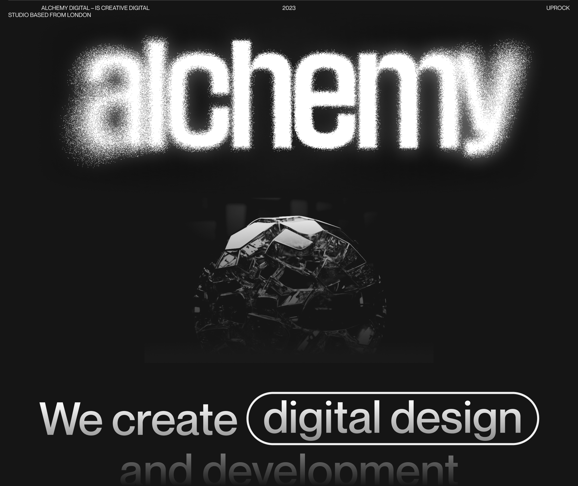 Design Agency | Alchemy Digital | Concept — Изображение №1 — Интерфейсы на Dprofile