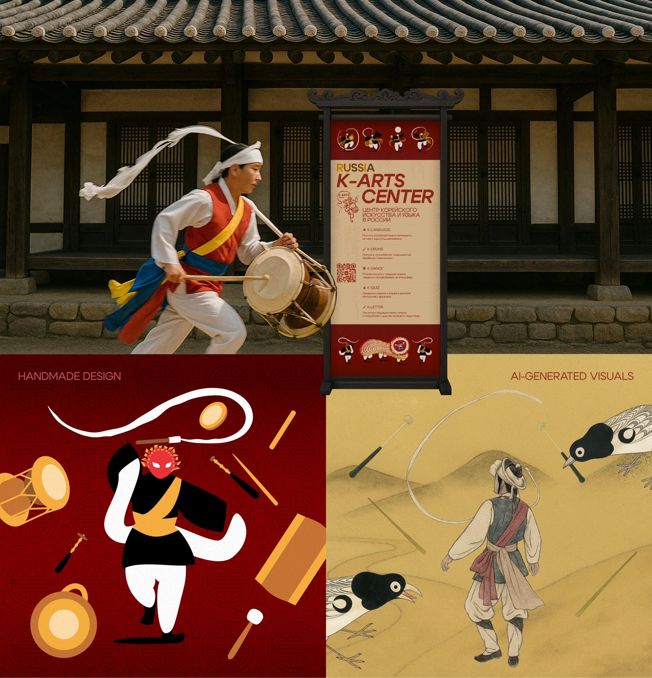 Дизайн постеров и баннеров для Russia K-Arts Center — Изображение №2 — Иллюстрация, Графика на Dprofile