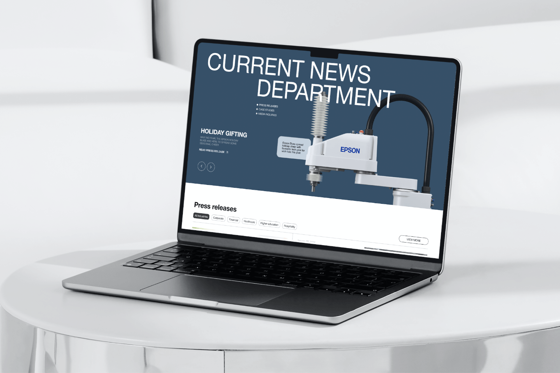 EPSON | Corporate Website — Изображение №18 — Интерфейсы, Брендинг на Dprofile