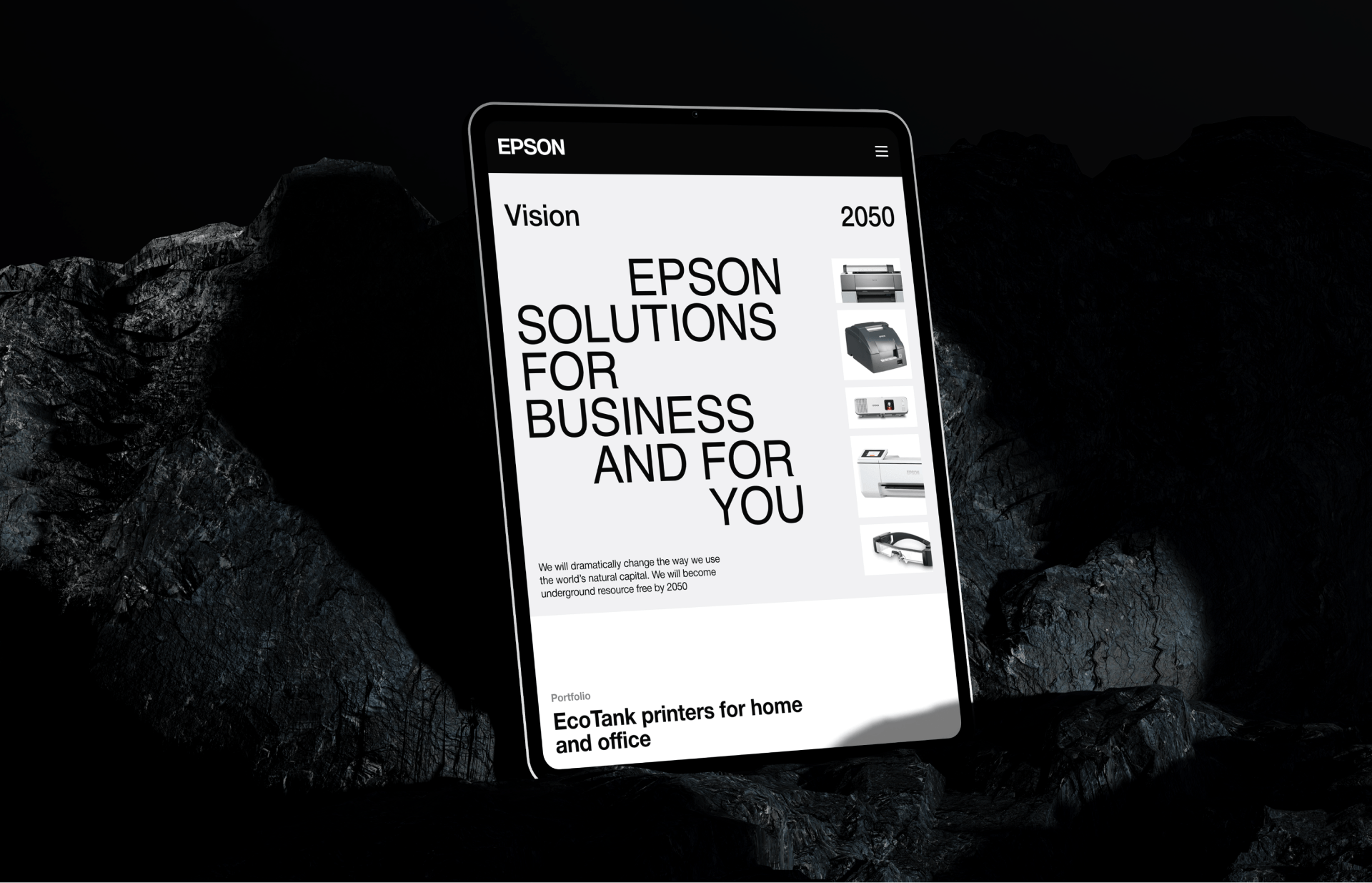 EPSON | Corporate Website — Изображение №13 — Интерфейсы, Брендинг на Dprofile