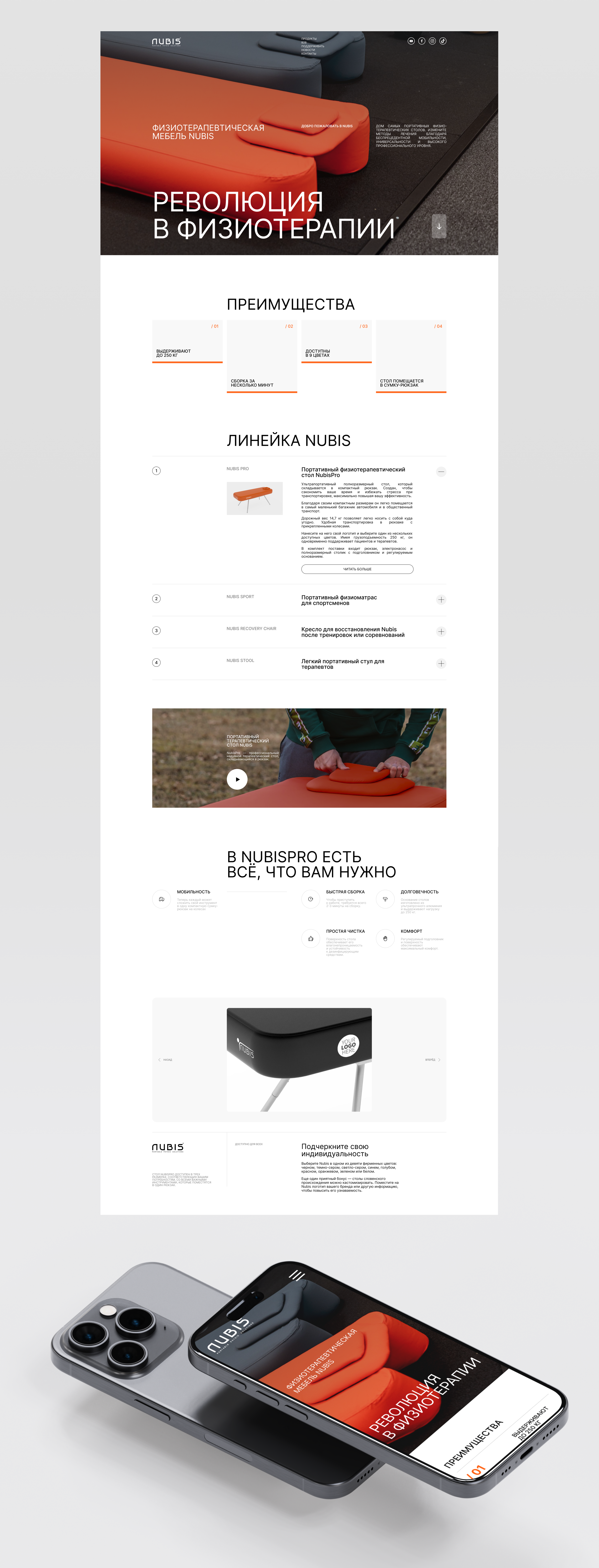 NUBIS | Corporate Website — Изображение №2 — Интерфейсы, Брендинг на Dprofile