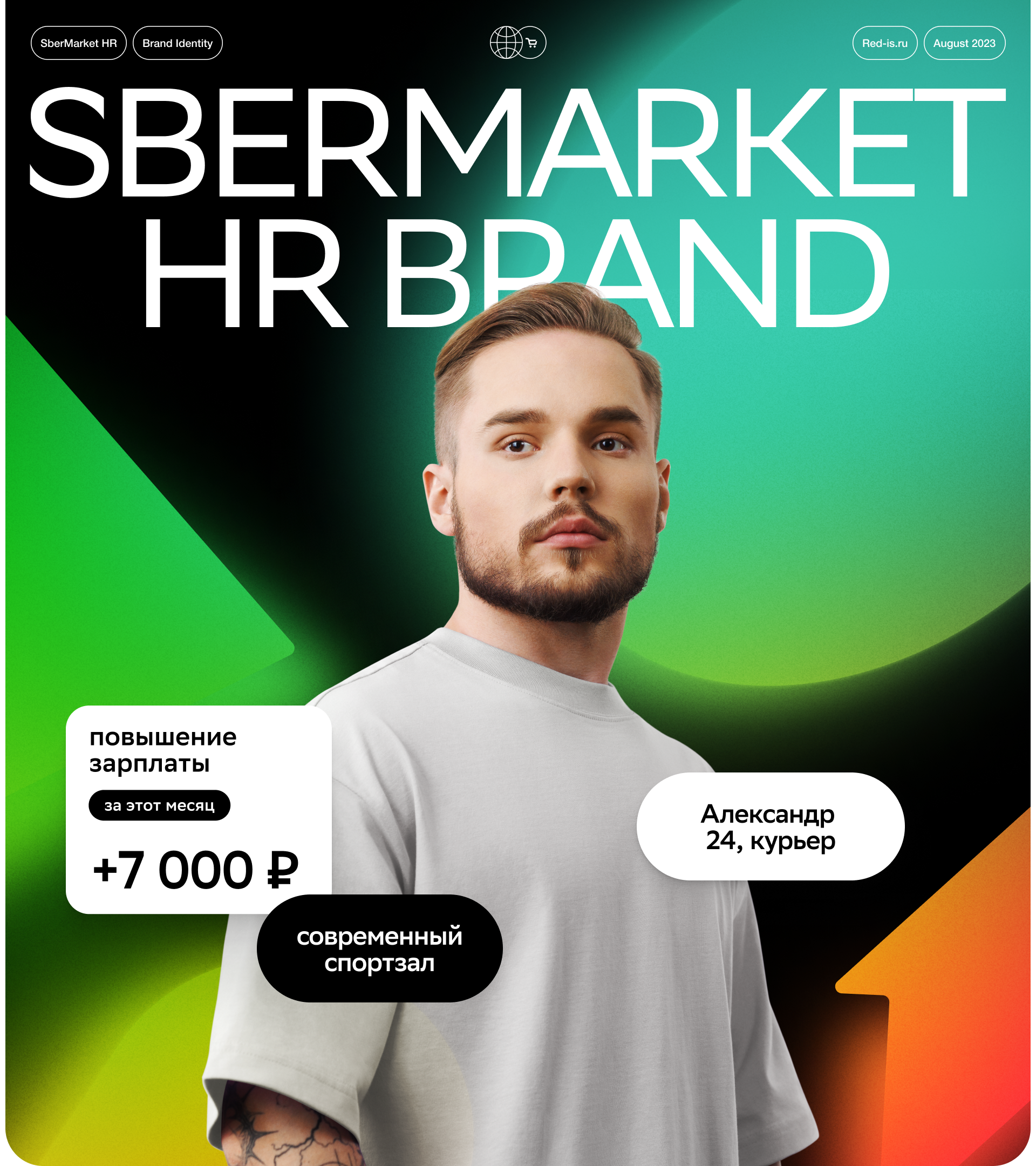 СберМаркет HR: ребрендинг — Изображение №1 — Брендинг, Графика на Dprofile