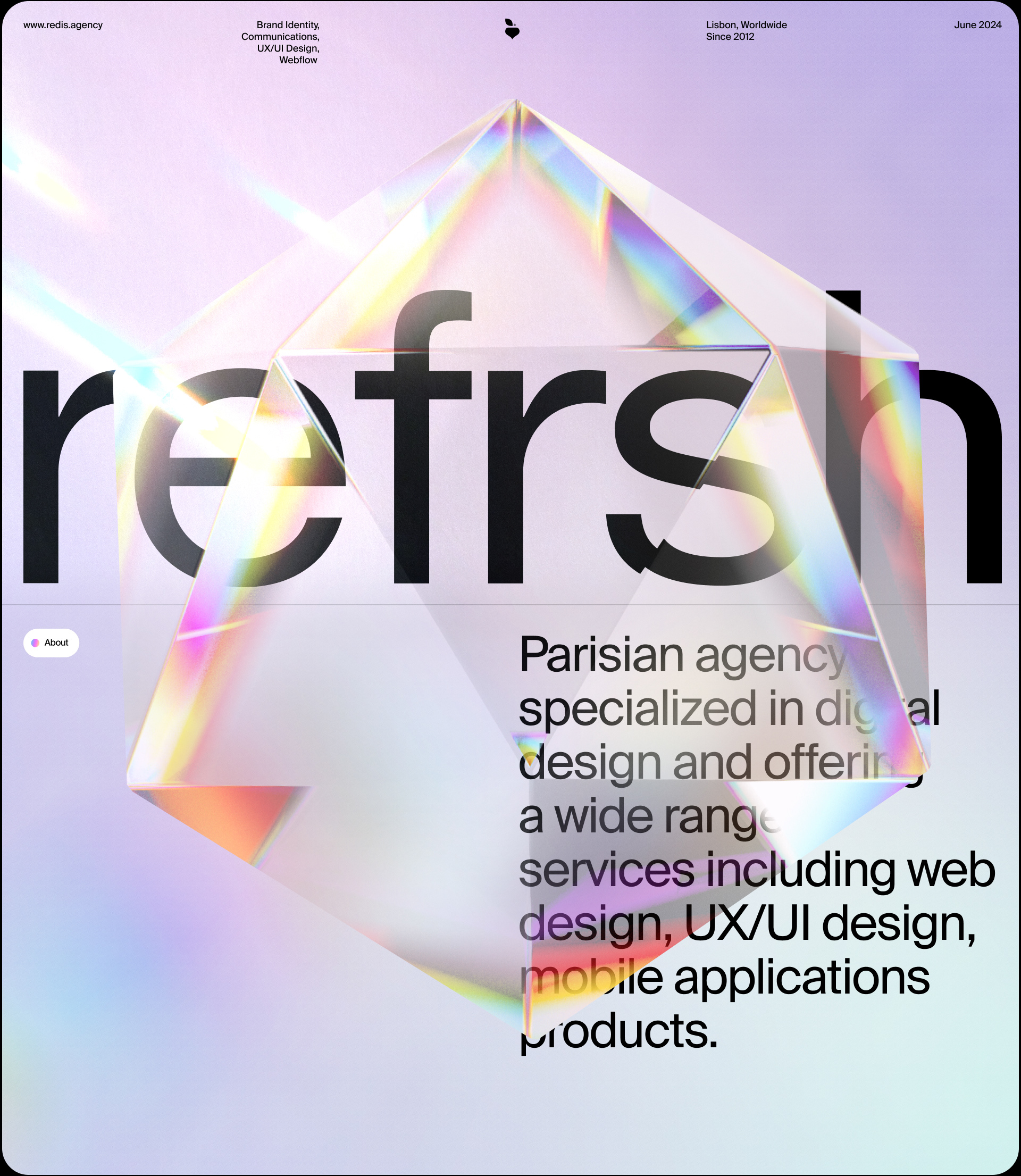 Refrsh: айдентика и веб-дизайн — Изображение №2 — Интерфейсы, Брендинг на Dprofile