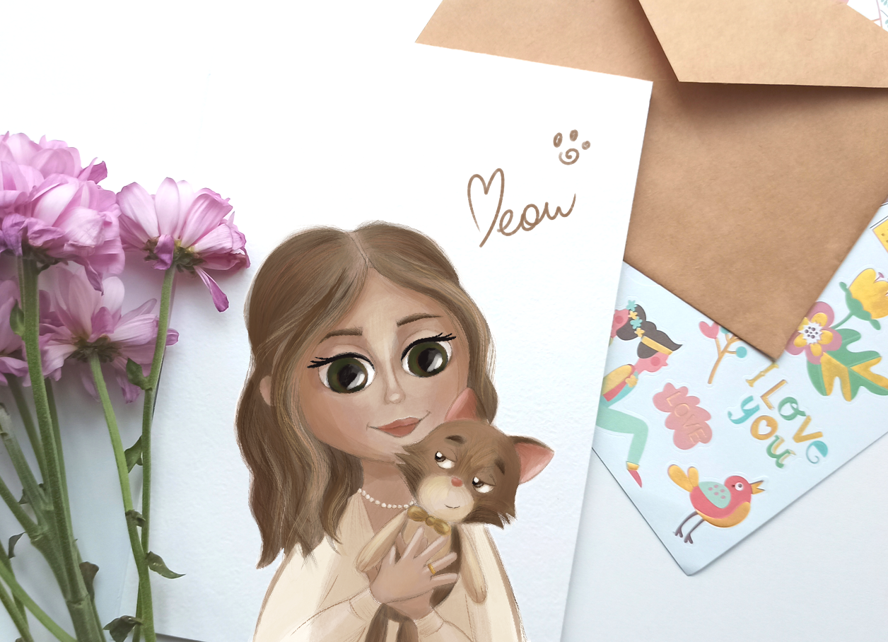 Акварельные портреты🌸 — Изображение №2 — Иллюстрация на Dprofile